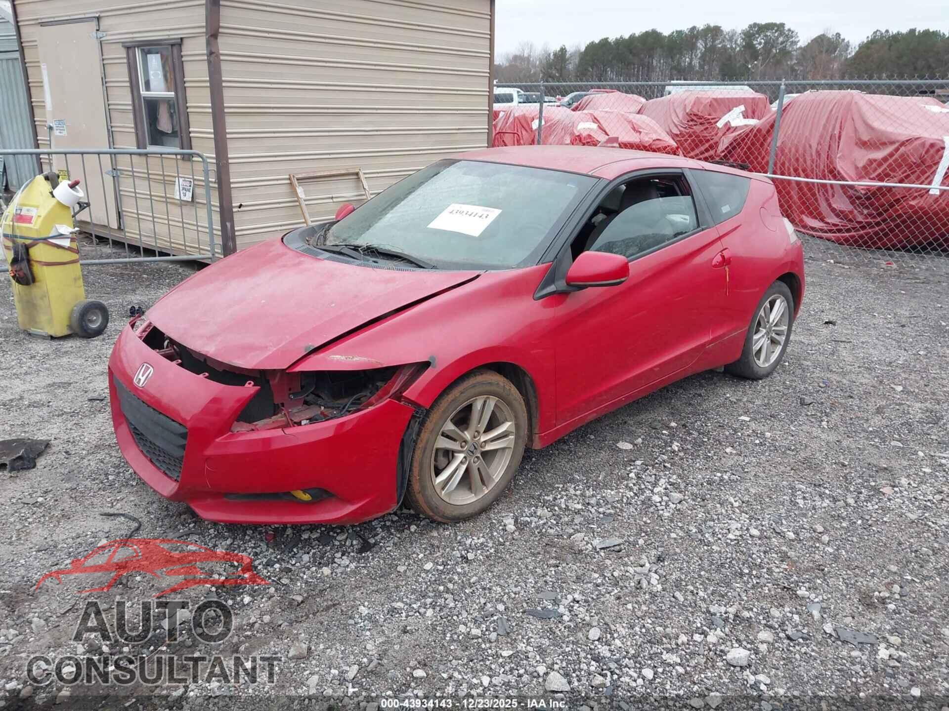 HONDA CR-Z 2011 - JHMZF1D69BS007724