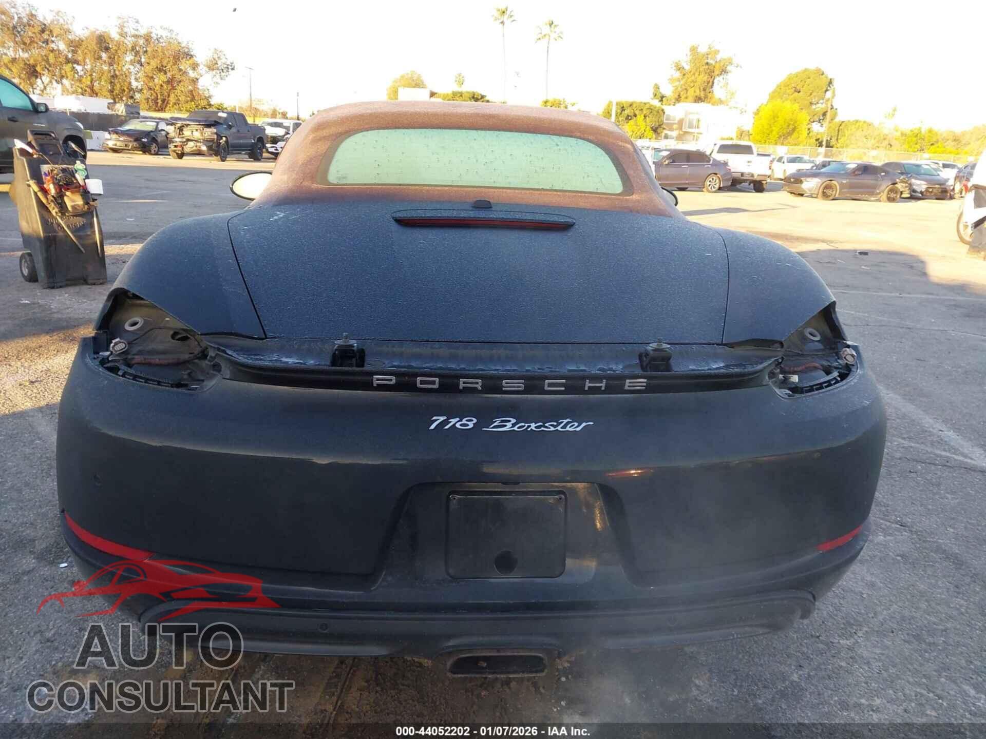 PORSCHE 718 BOXSTER 2017 - WP0CA2A89HS220764