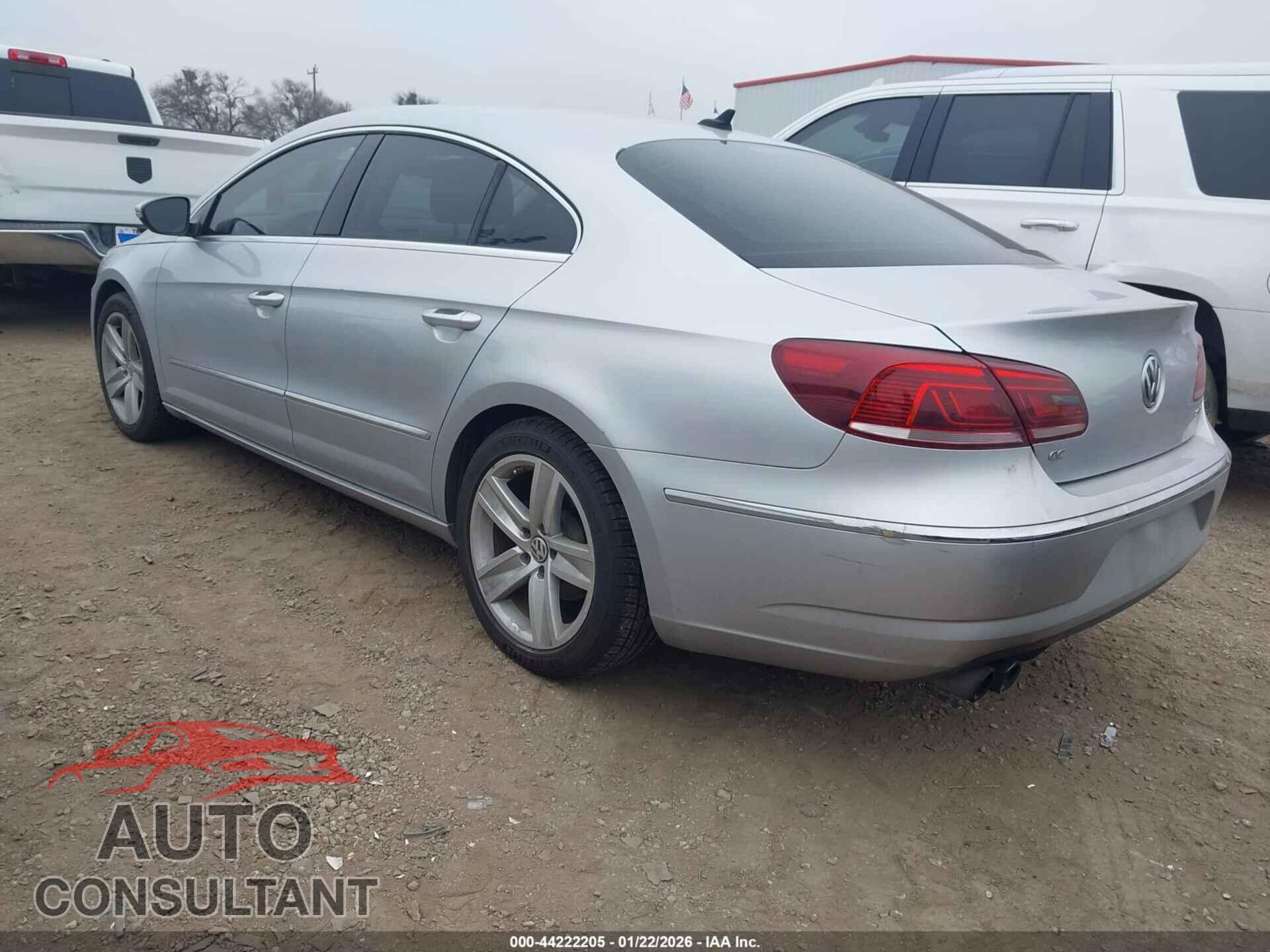 VOLKSWAGEN CC 2013 - WVWBN7AN3DE551187