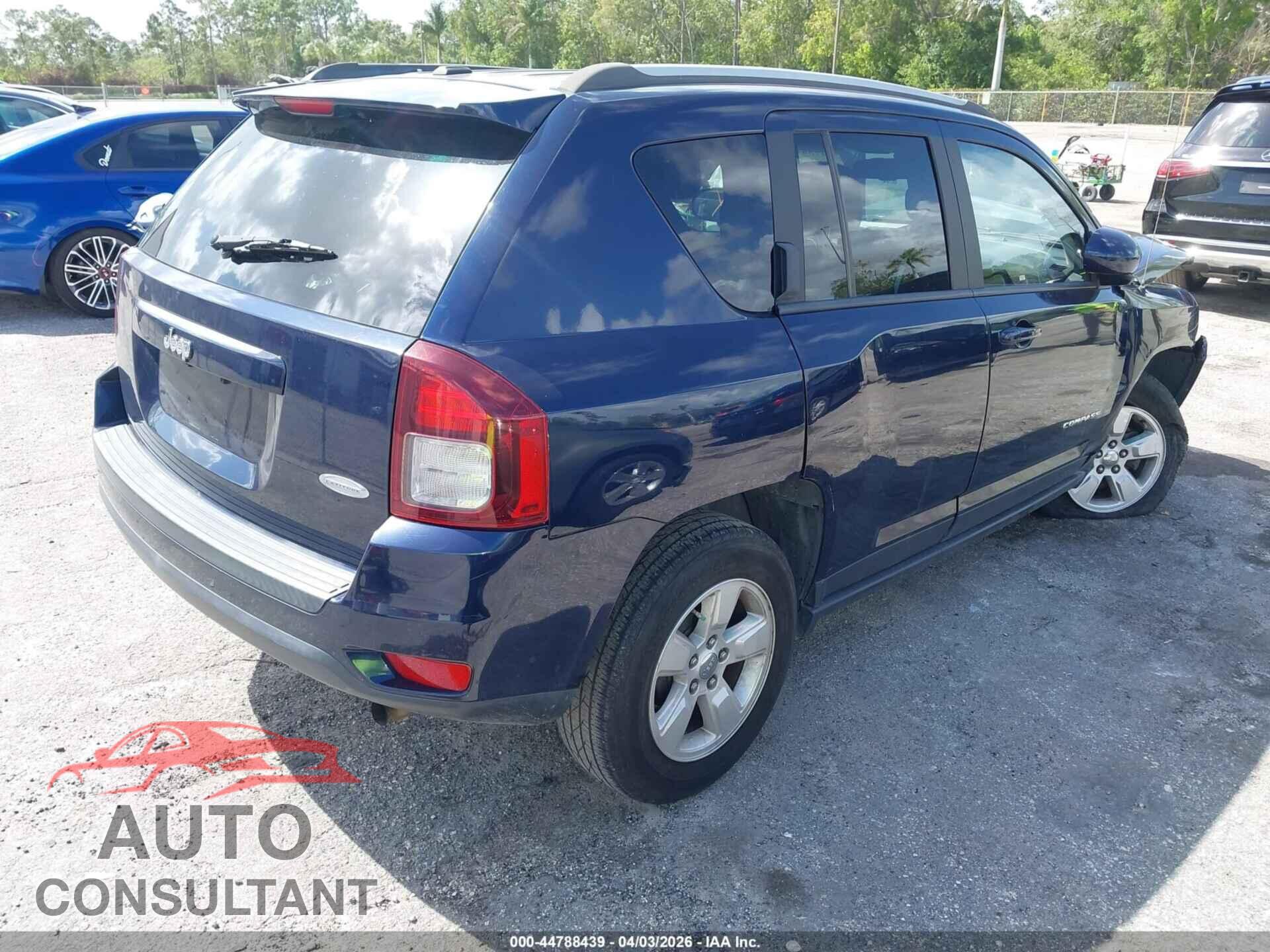 JEEP COMPASS 2017 - 1C4NJCEB1HD198431