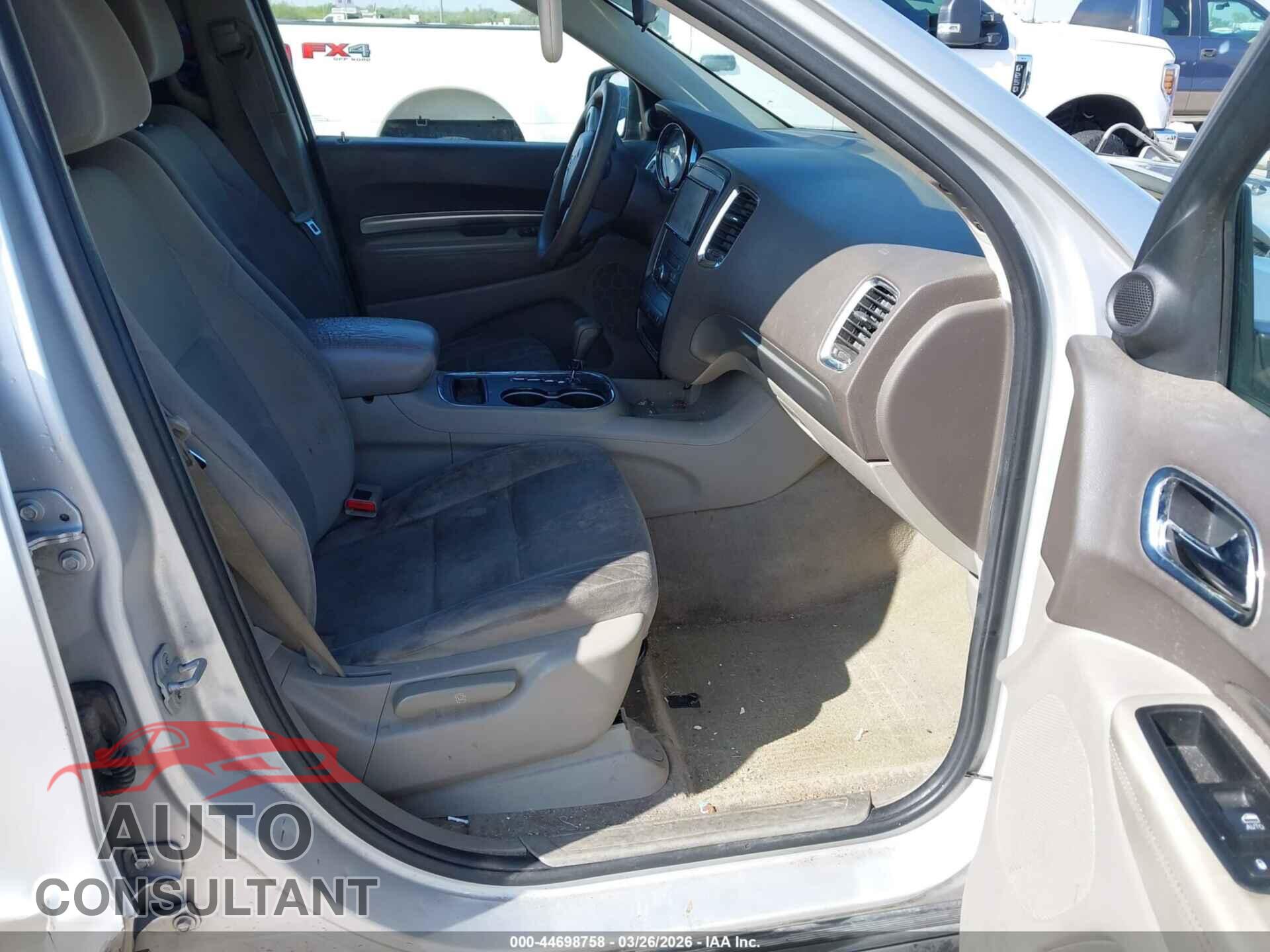 DODGE DURANGO 2012 - 1C4RDHAG9CC308342