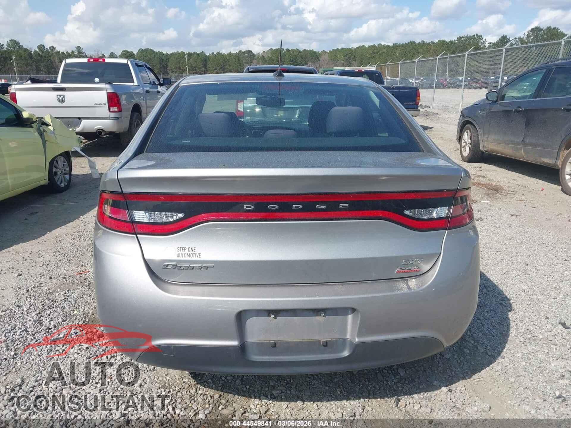 DODGE DART 2014 - 1C3CDFBB2ED894686