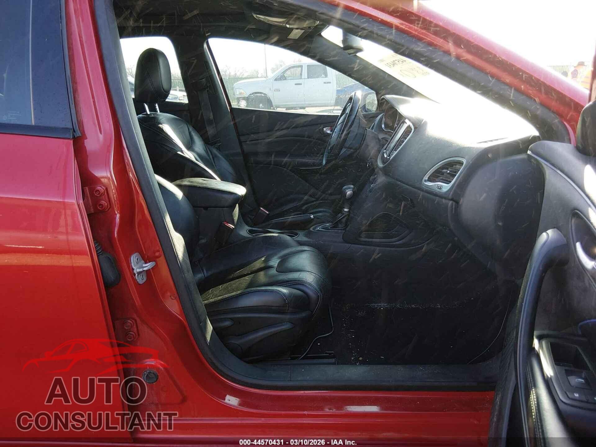 DODGE DART 2013 - 1C3CDFCA6DD315722