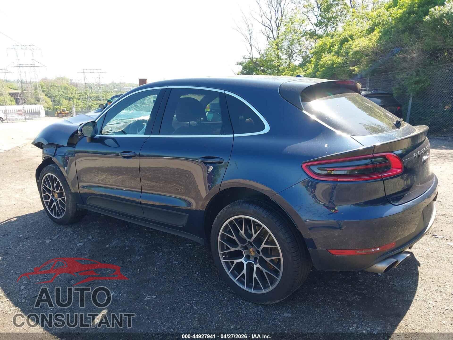 PORSCHE MACAN 2016 - WP1AB2A59GLB51012