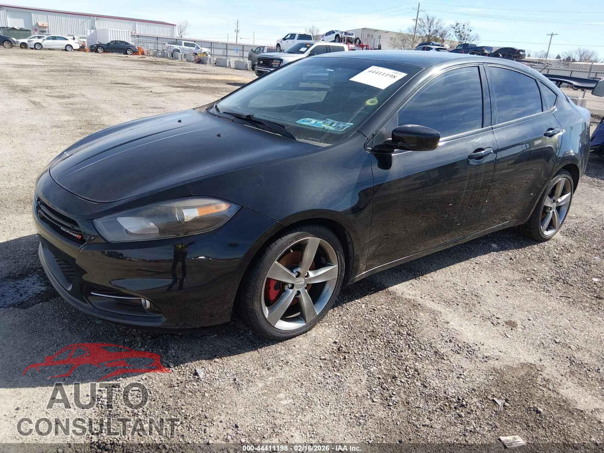 DODGE DART 2013 - 1C3CDFBA0DD310873