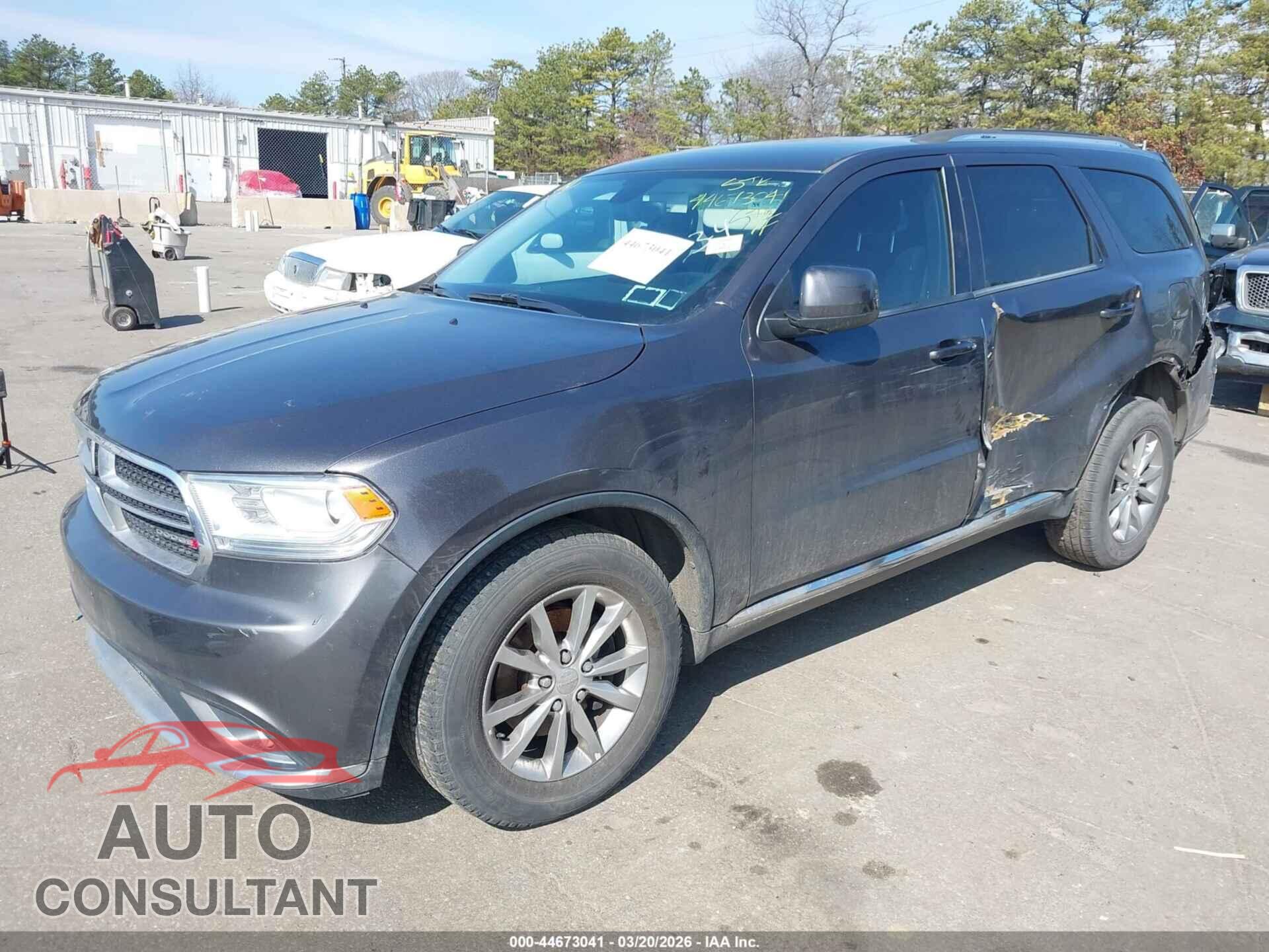 DODGE DURANGO 2017 - 1C4RDJAG0HC961138