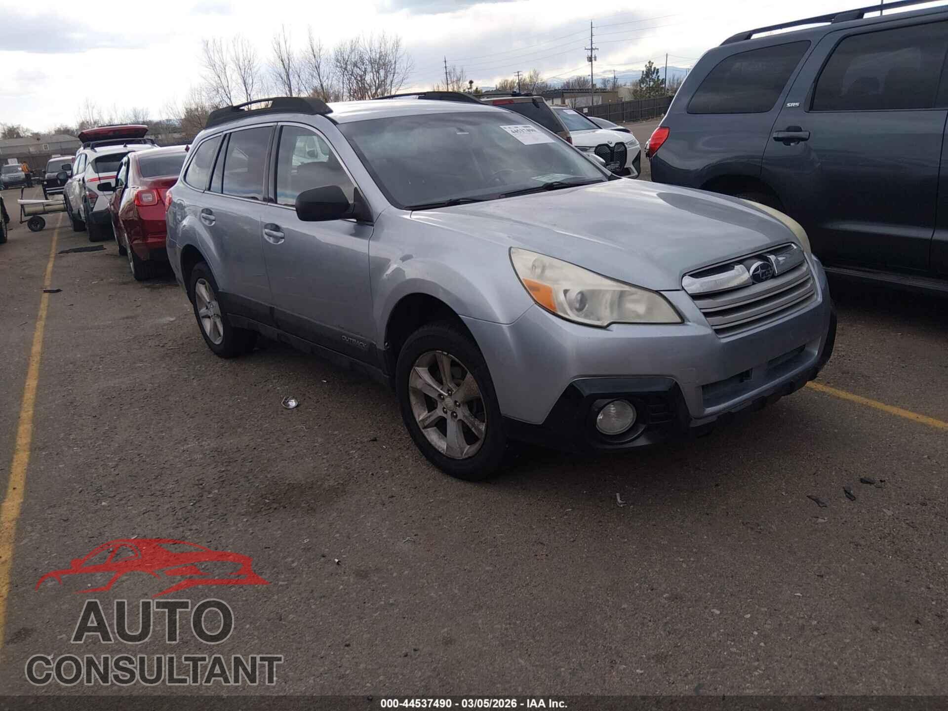 SUBARU OUTBACK 2013 - 4S4BRBCC8D3310607