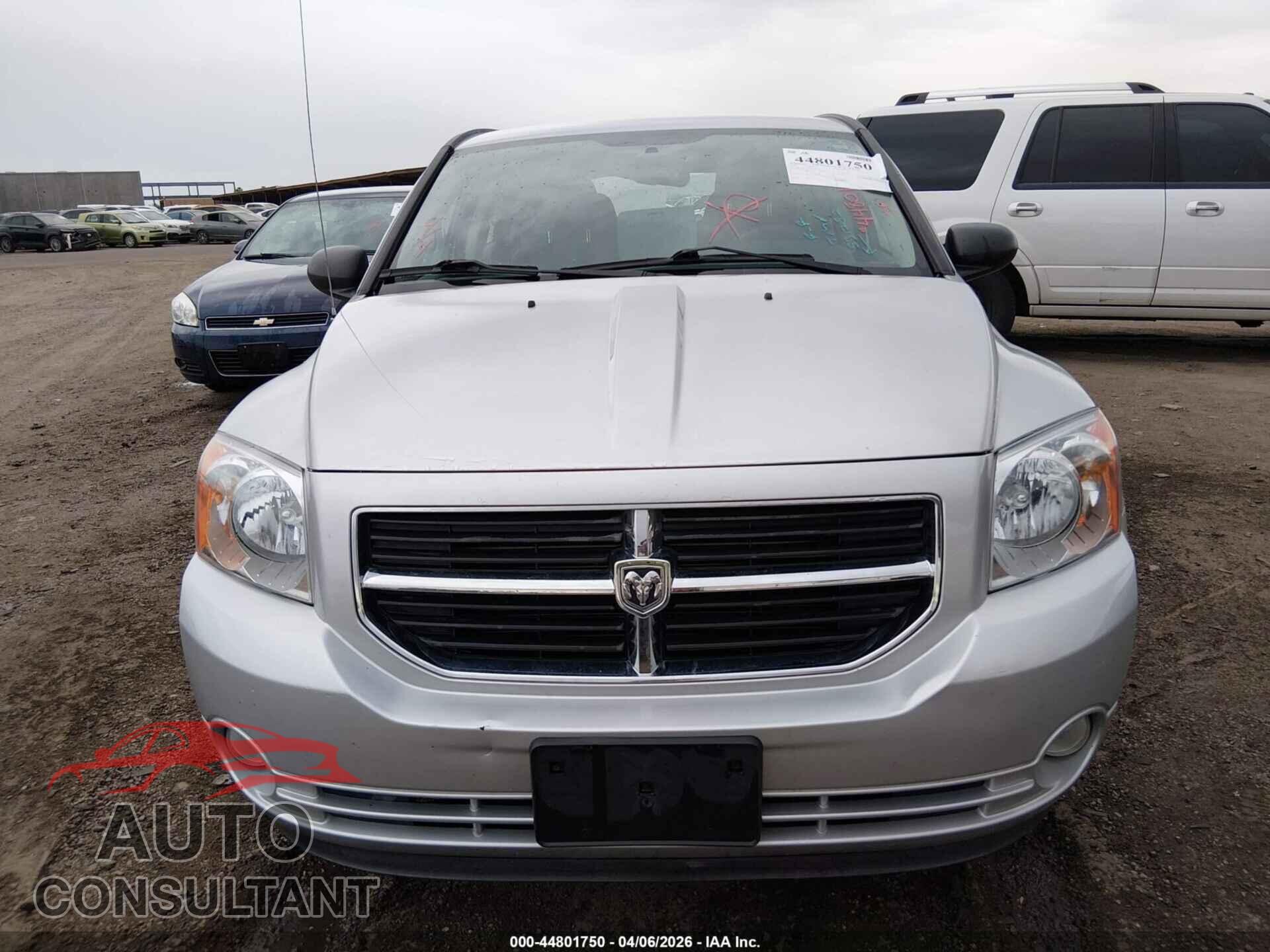 DODGE CALIBER 2012 - 1C3CDWEA7CD531252