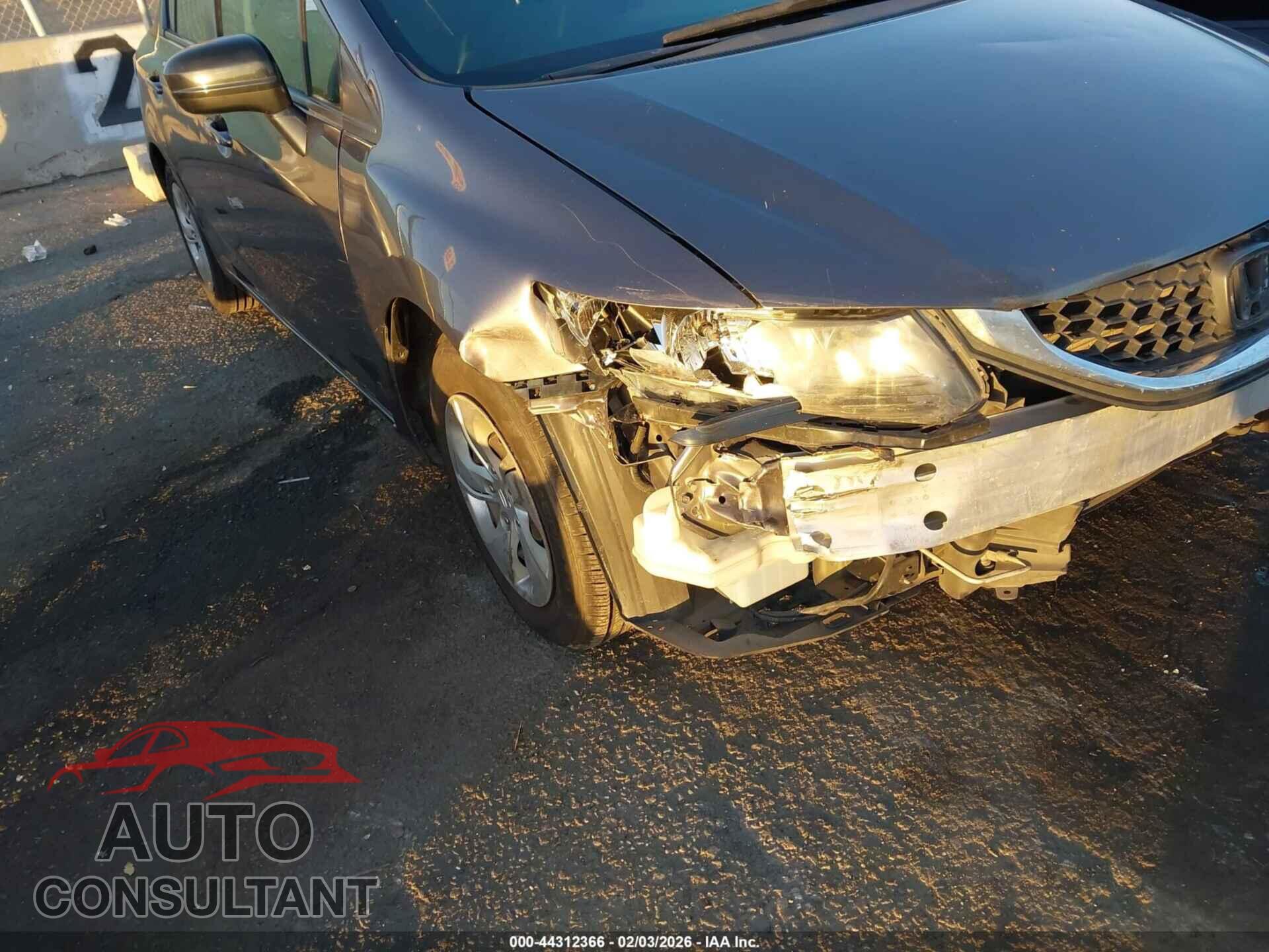 HONDA CIVIC 2014 - 19XFB2F5XEE271309