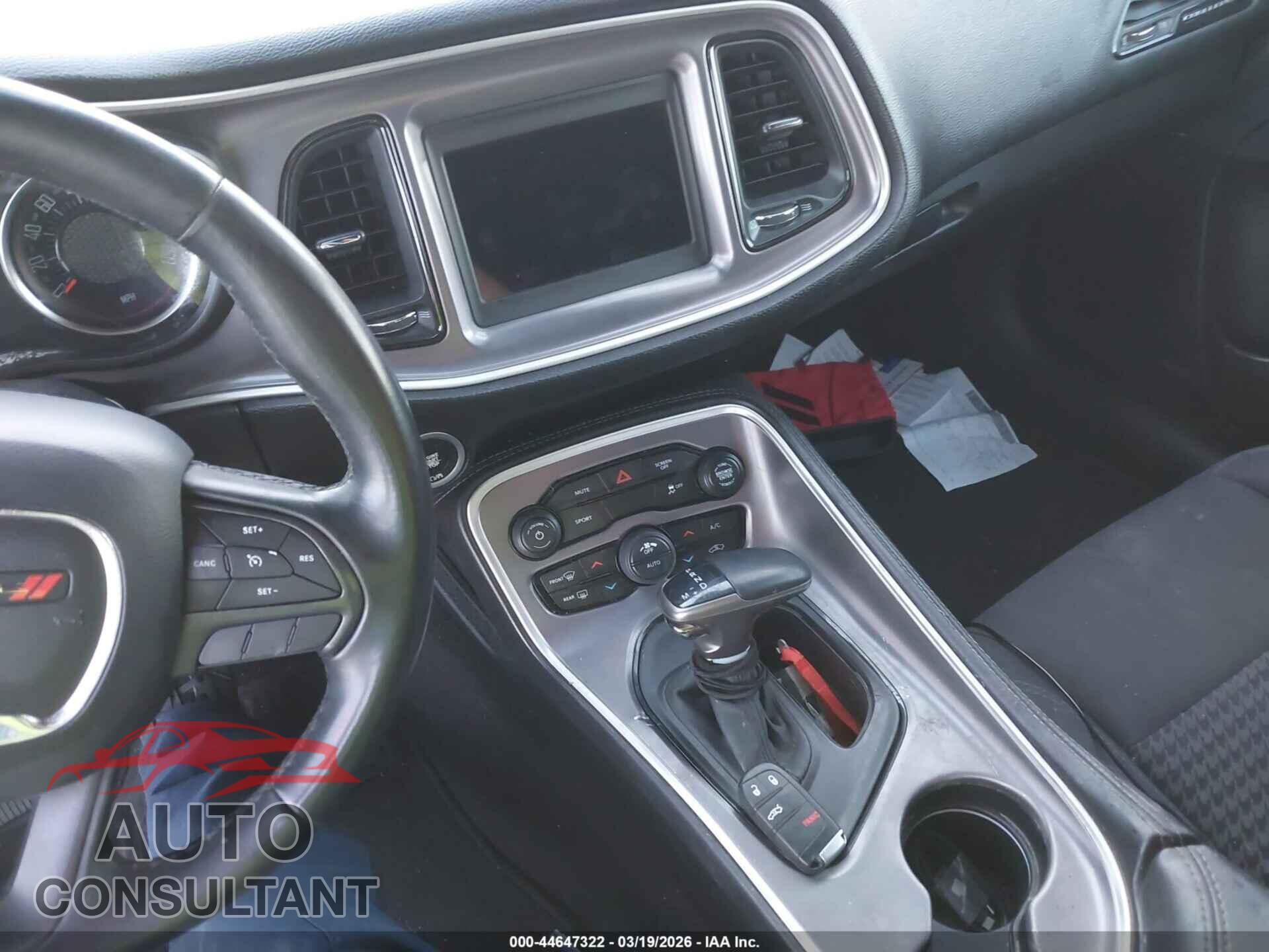 DODGE CHALLENGER 2019 - 2C3CDZGG4KH616666