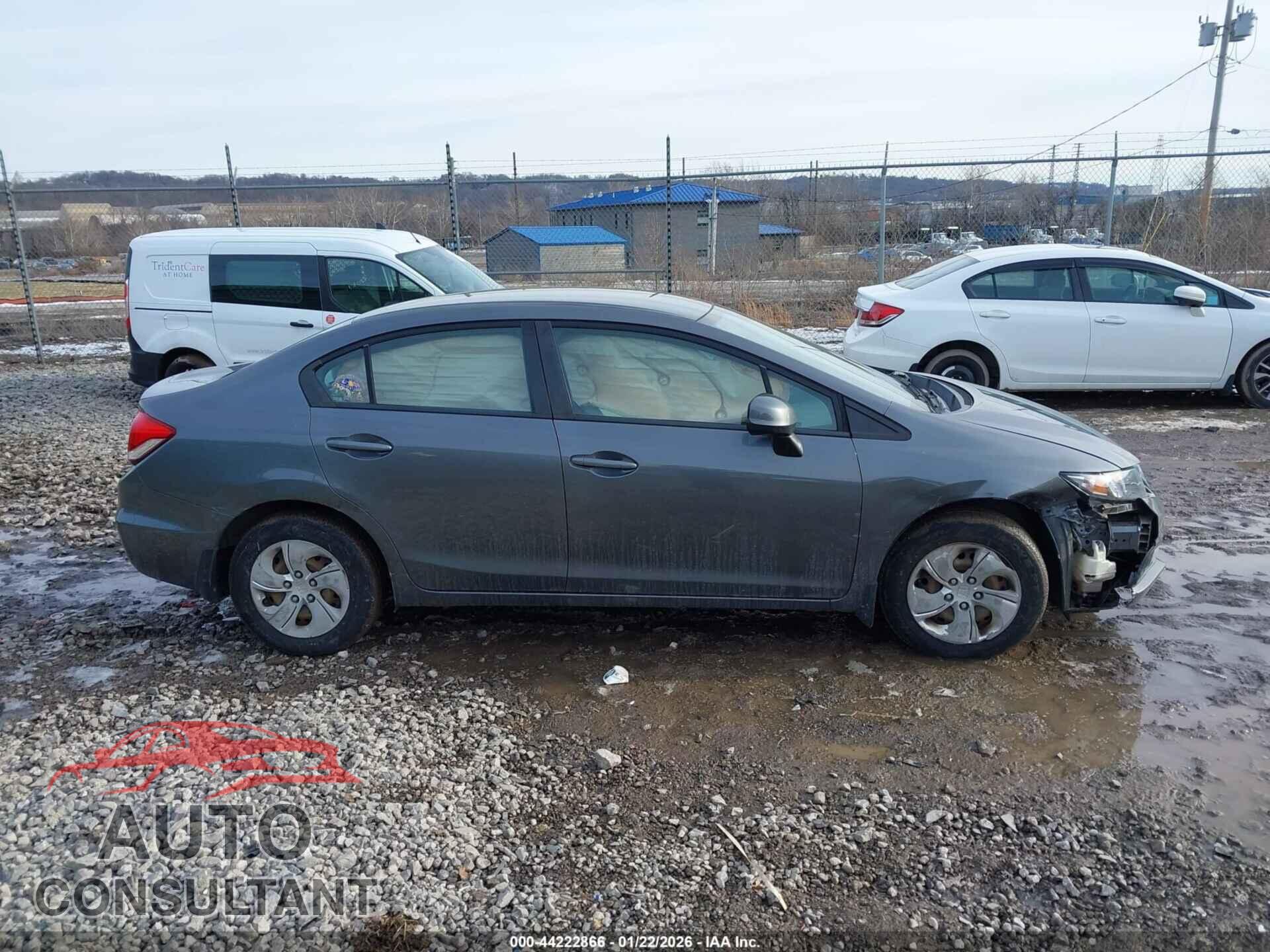 HONDA CIVIC 2013 - 19XFB2F5XDE214977