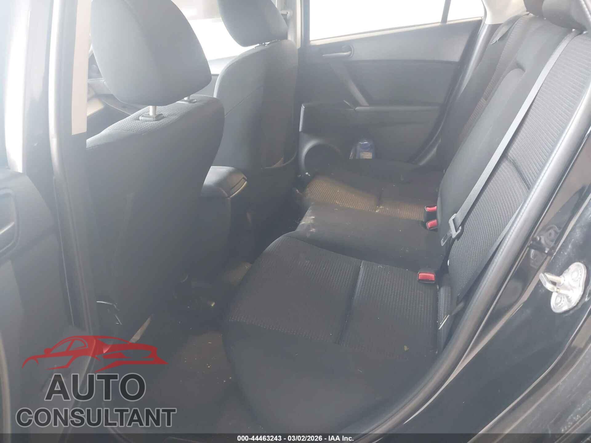 MAZDA MAZDA3 2013 - JM1BL1LP3D1820510