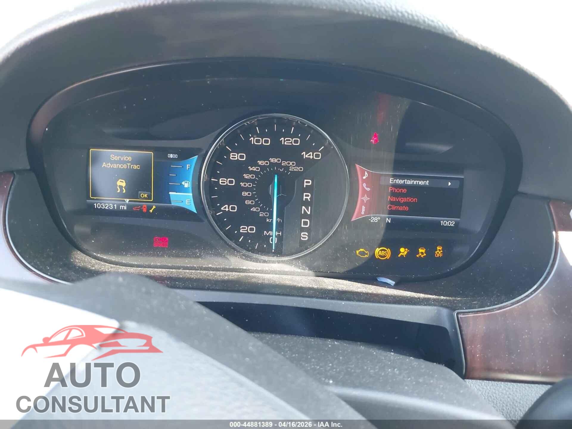 FORD EDGE 2013 - 2FMDK4KC7DBA65891