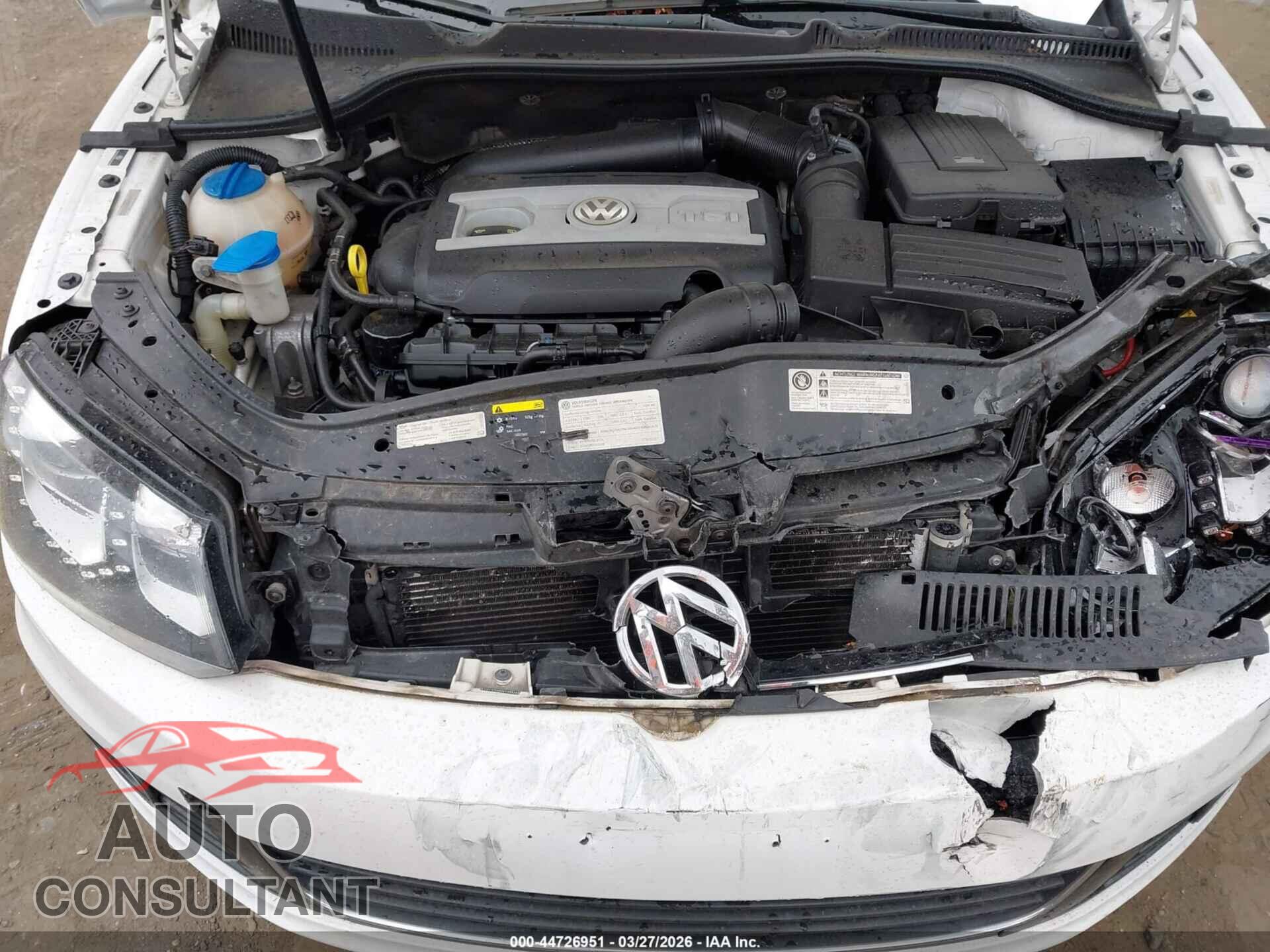 VOLKSWAGEN EOS 2014 - WVWFW8AH2EV006260