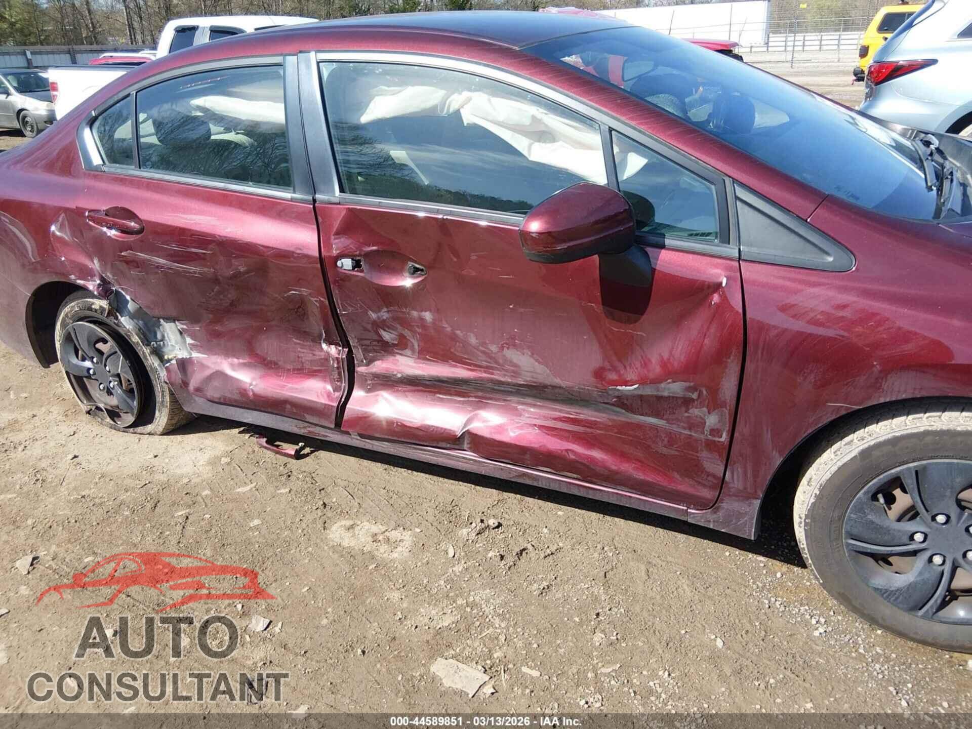 HONDA CIVIC 2014 - 19XFB2F59EE053345