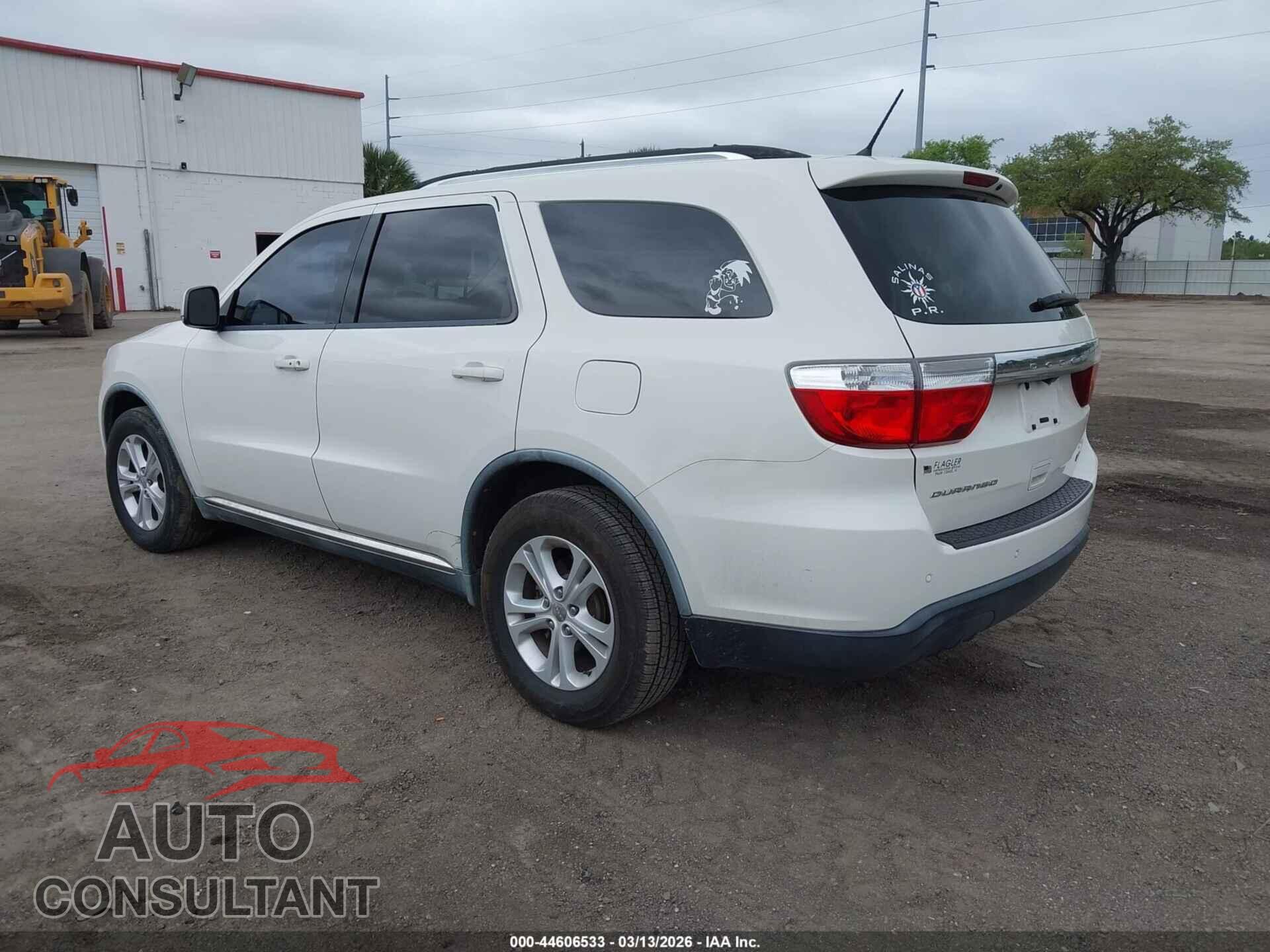 DODGE DURANGO 2011 - 1D4RD4GG3BC729961