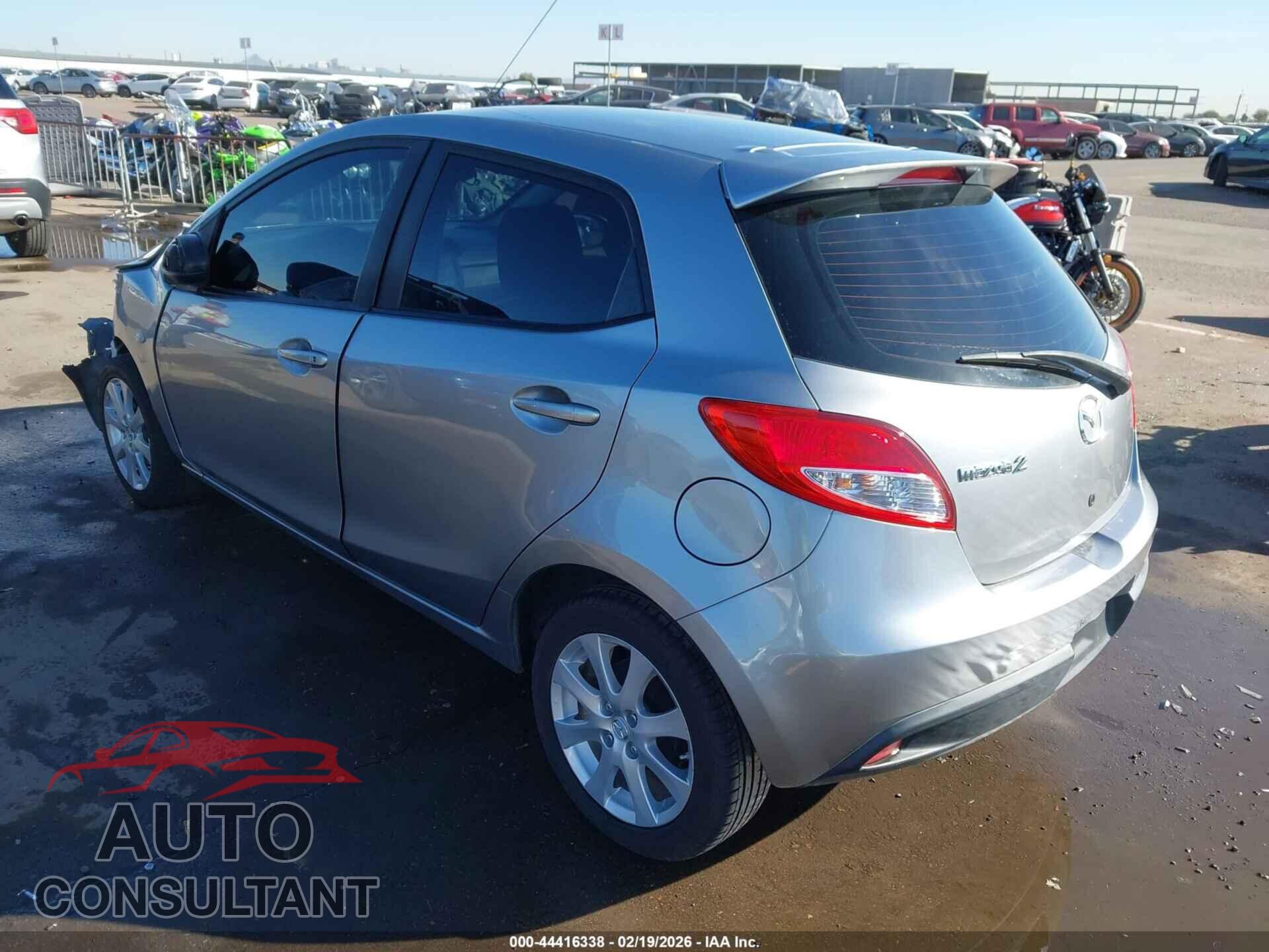 MAZDA MAZDA2 2012 - JM1DE1LY1C0149869