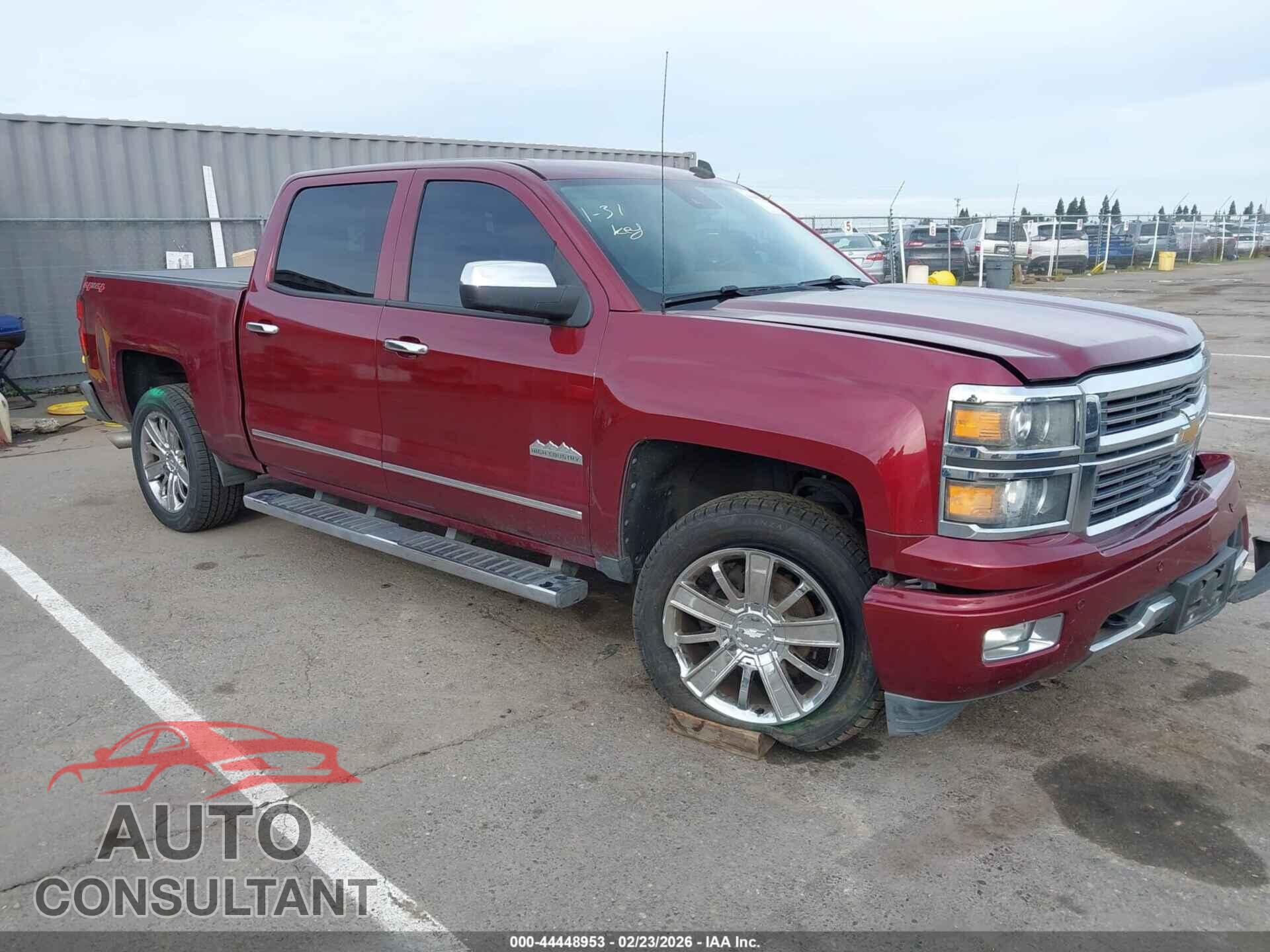 CHEVROLET SILVERADO 1500 2014 - 3GCUKTEC6EG333788
