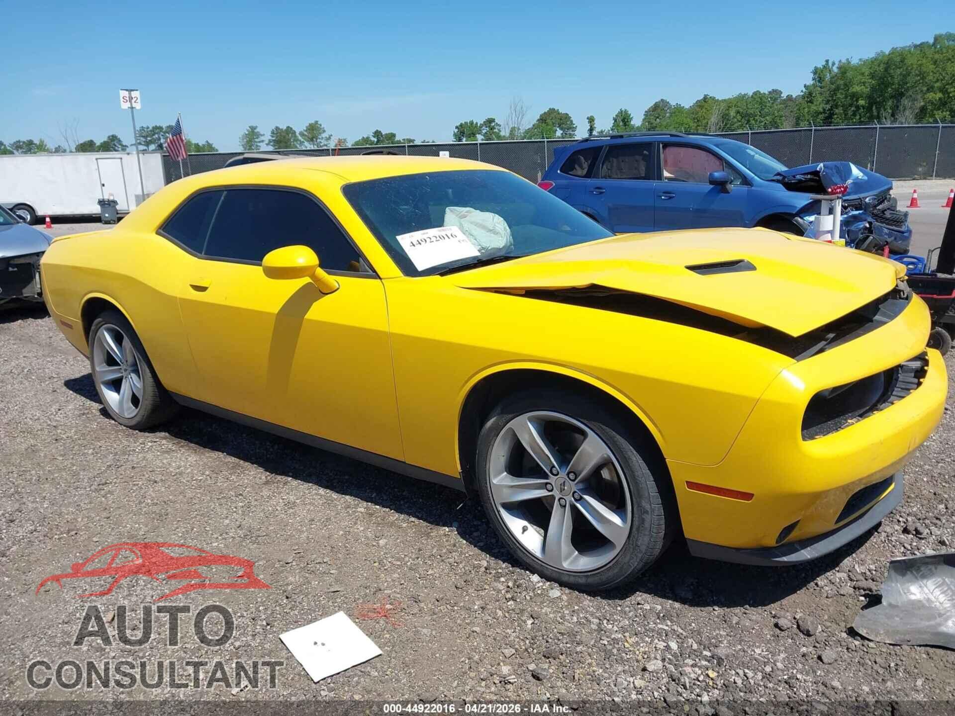 DODGE CHALLENGER 2017 - 2C3CDZBT2HH550177