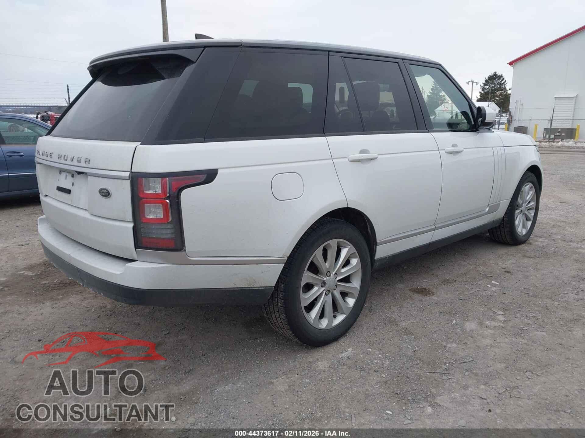 LAND ROVER RANGE ROVER 2017 - SALGS2FVXHA353593