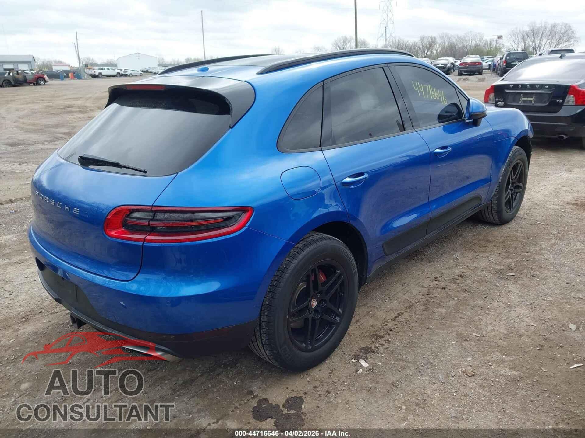 PORSCHE MACAN 2017 - WP1AA2A53HLB05020
