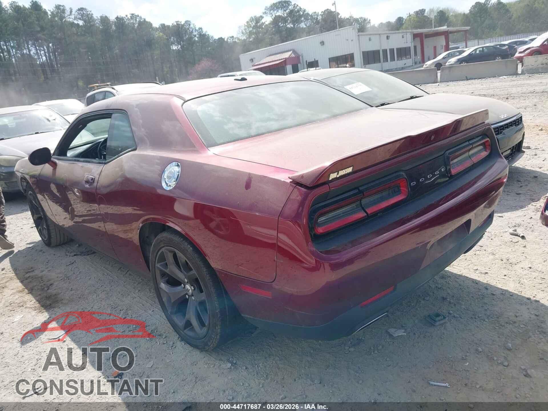 DODGE CHALLENGER 2018 - 2C3CDZAG0JH199148