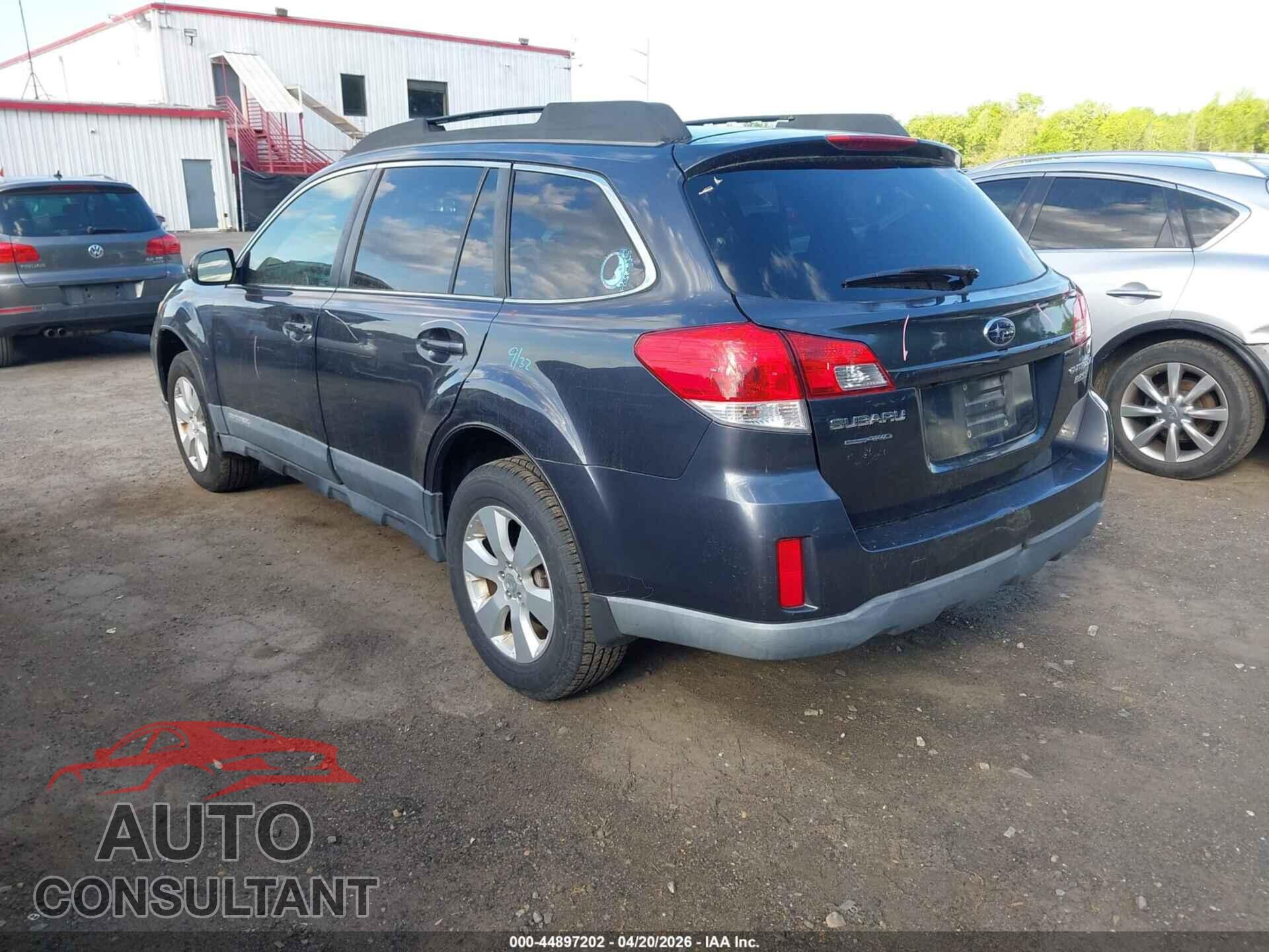 SUBARU OUTBACK 2011 - 4S4BRBGC2B3318323