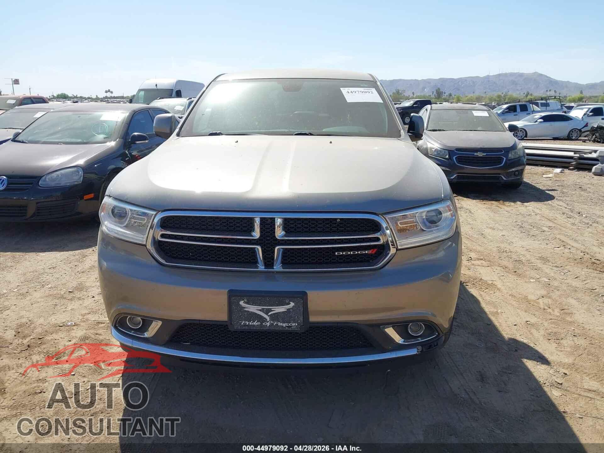 DODGE DURANGO 2016 - 1C4RDJAG8GC465857