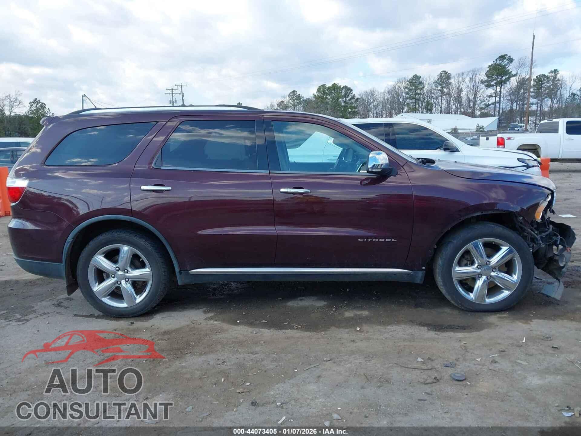 DODGE DURANGO 2012 - 1C4RDJEG1CC291960