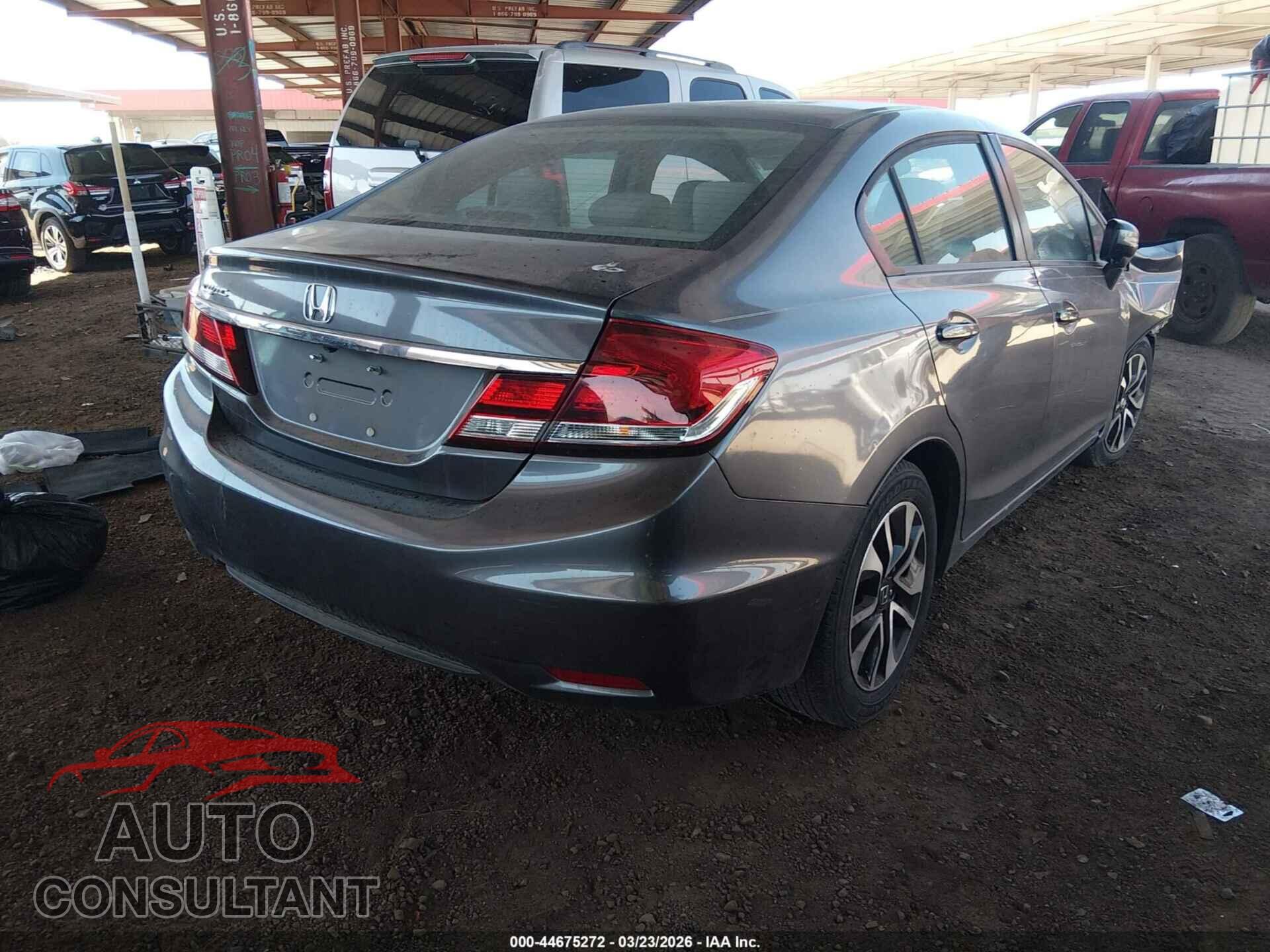HONDA CIVIC 2014 - 19XFB2F8XEE076921