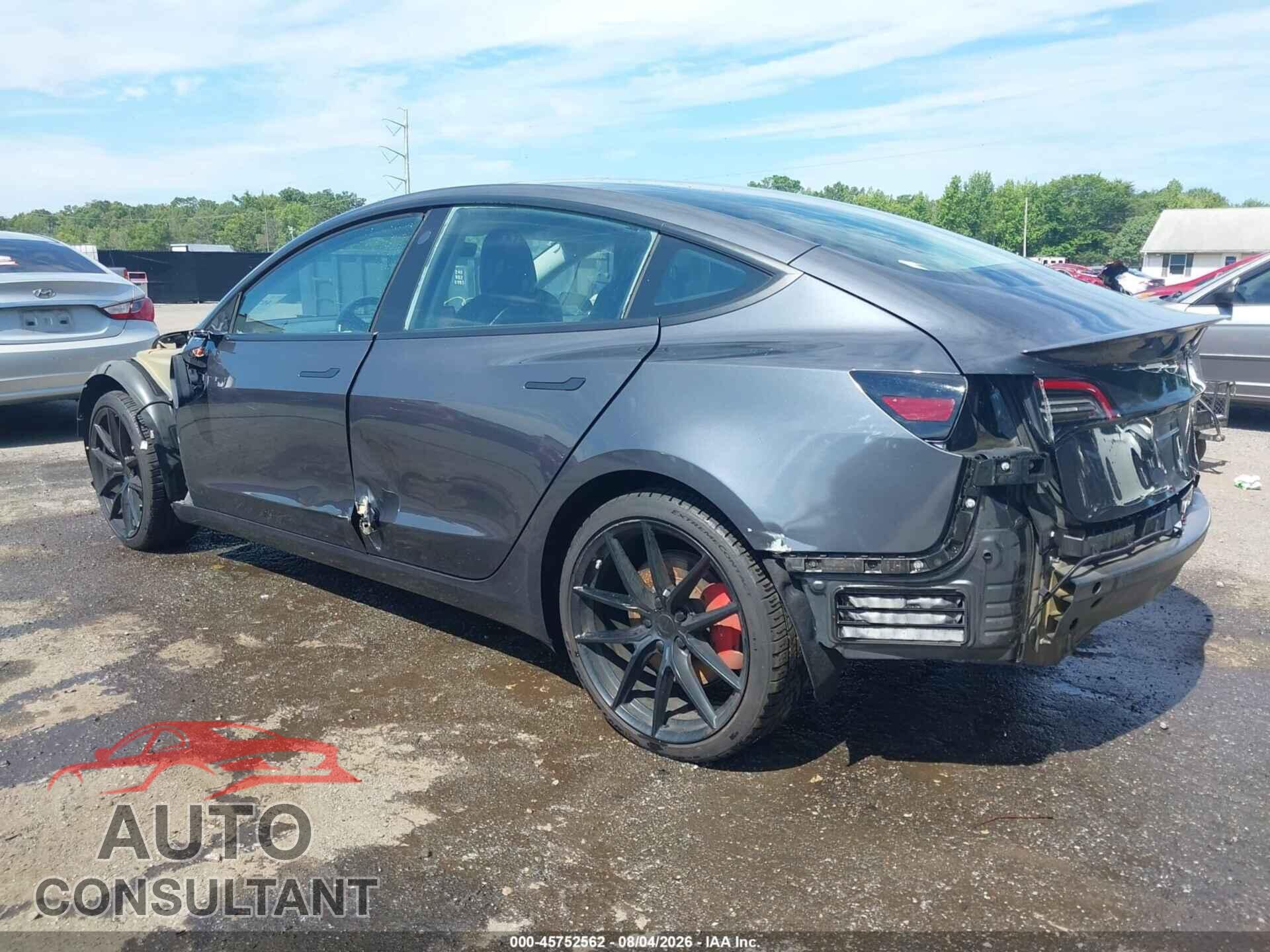 TESLA MODEL 3 2018 - 5YJ3E1EB9JF073143