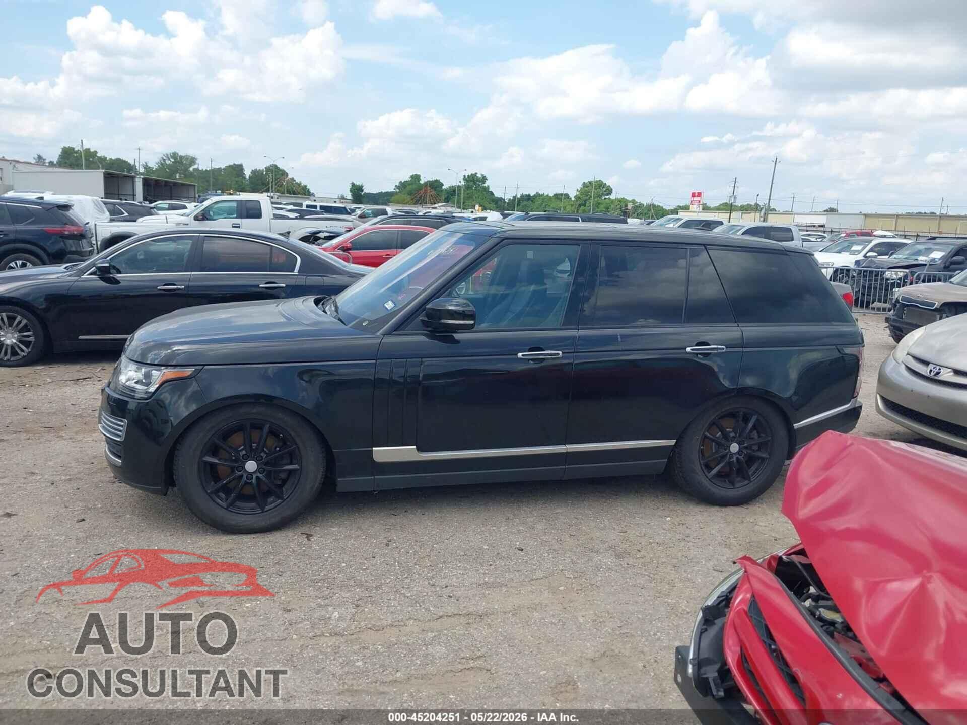 LAND ROVER RANGE ROVER 2016 - SALGR2KF4GA309727