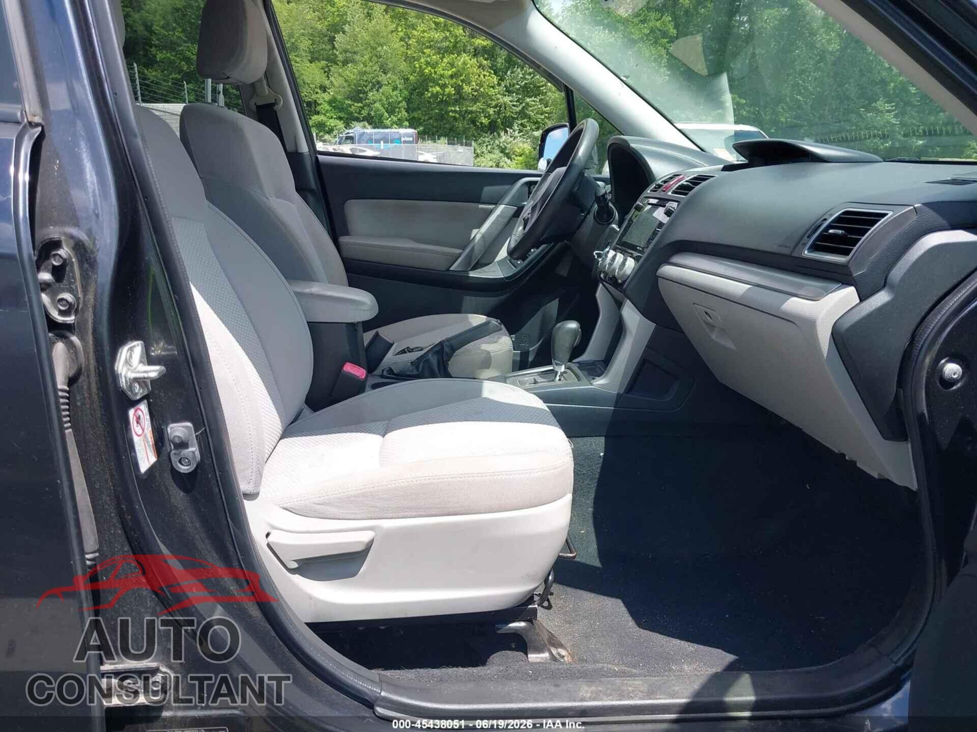 SUBARU FORESTER 2016 - JF2SJADC7GH489638