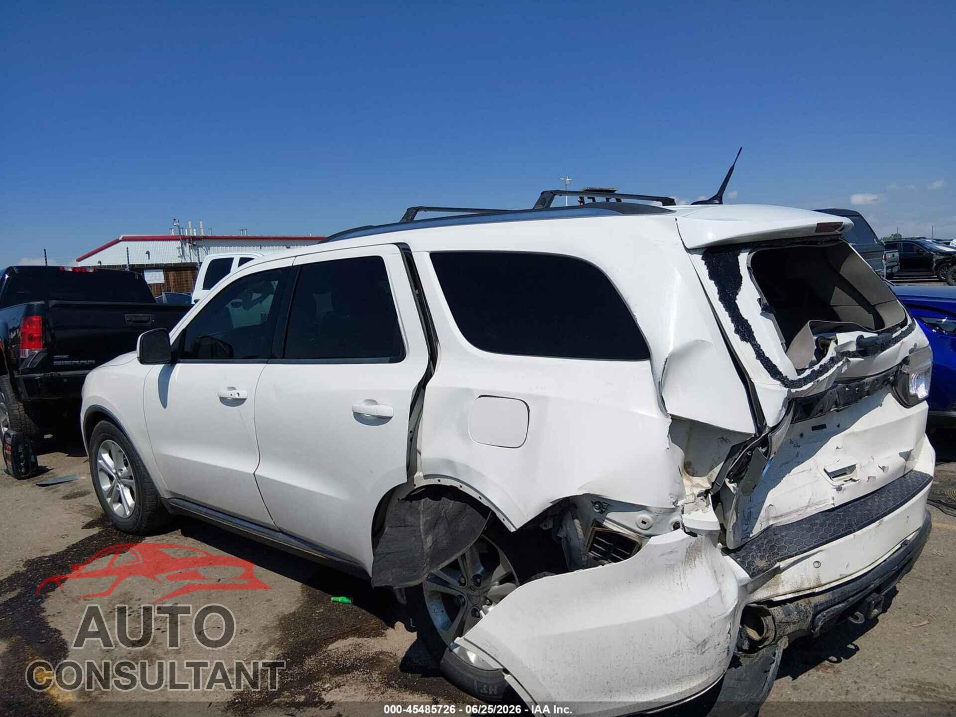DODGE DURANGO 2011 - 1D4RE4GG8BC660472