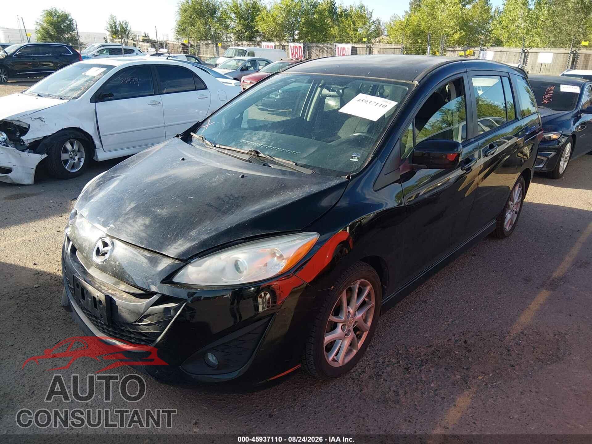 MAZDA MAZDA5 2012 - JM1CW2CL0C0137747