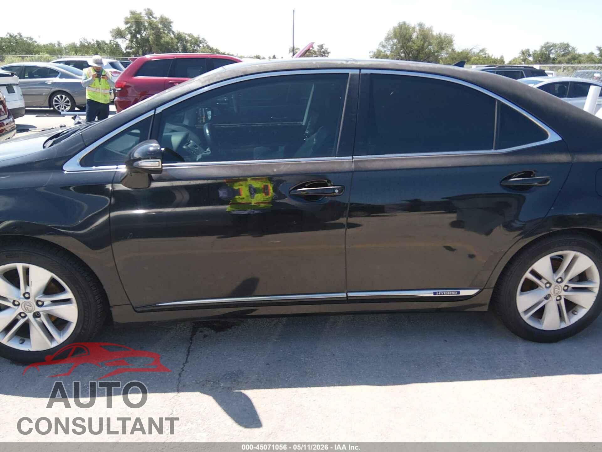 LEXUS HS 250H 2011 - JTHBB1BAXB2043359