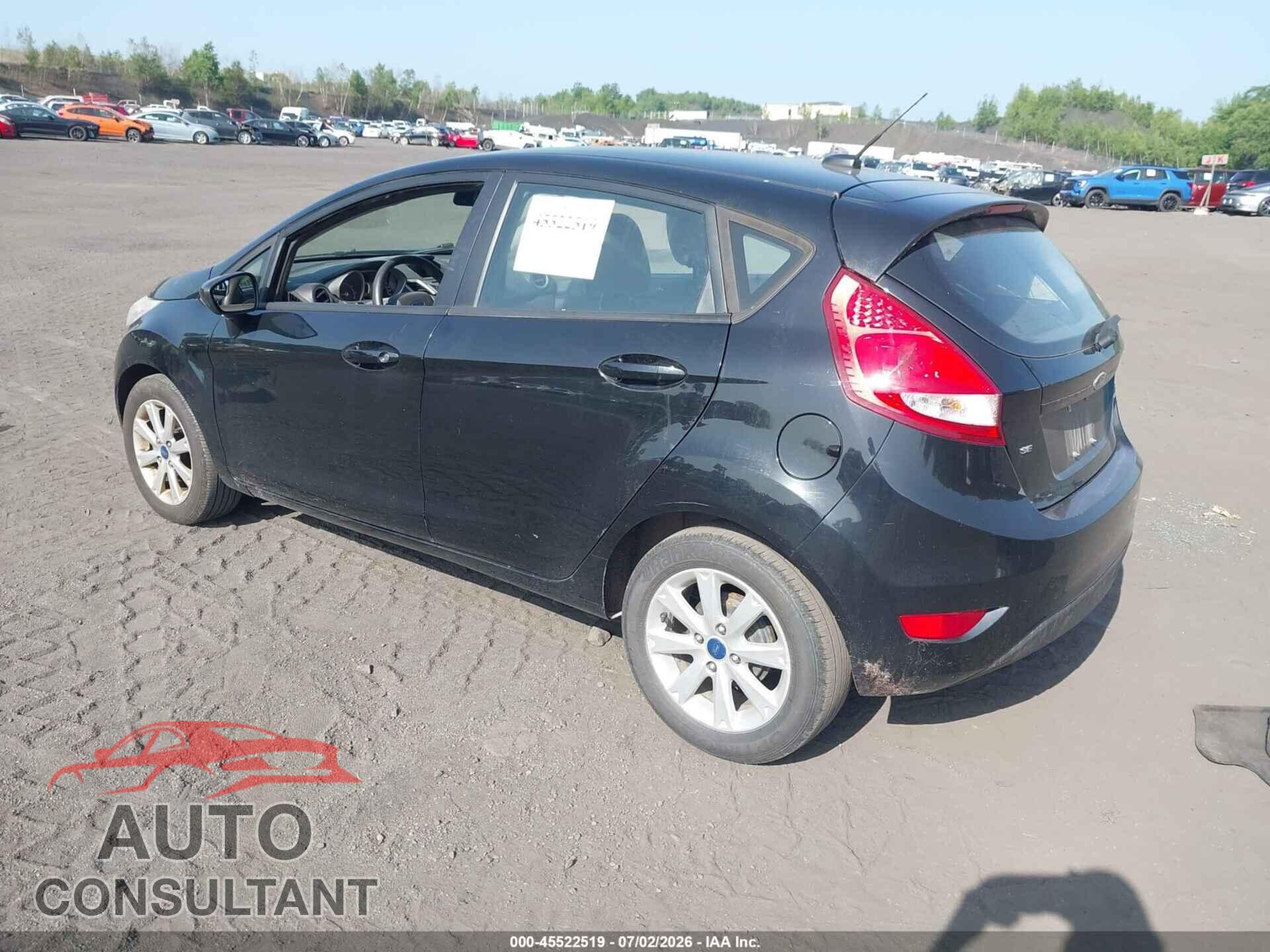 FORD FIESTA 2012 - 3FADP4EJ9CM127942