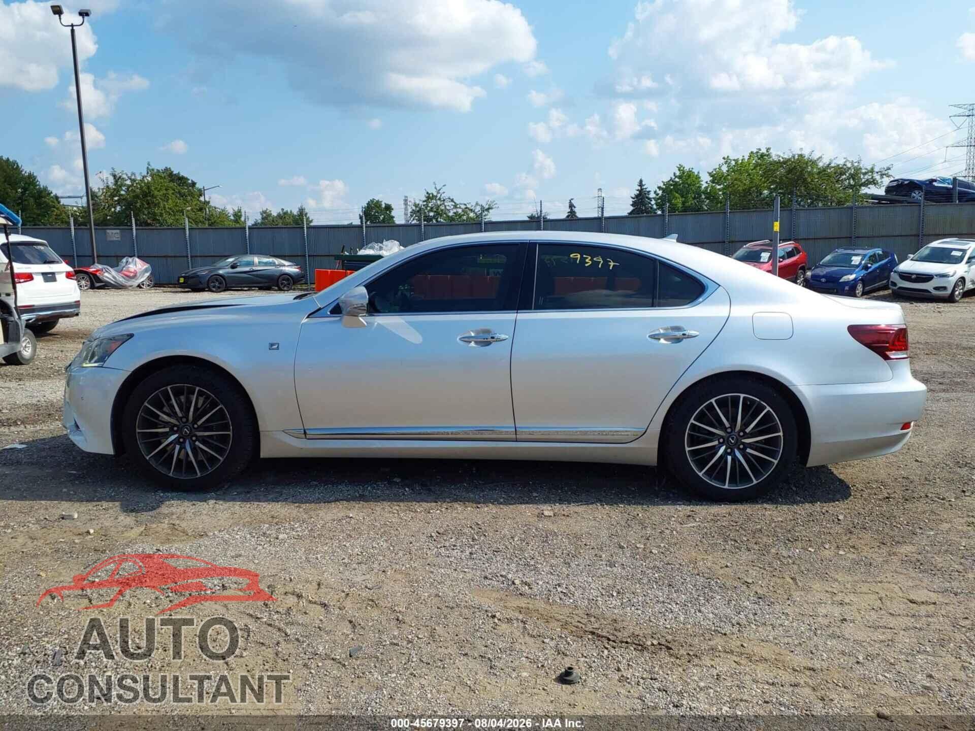 LEXUS LS 460 2013 - JTHCL5EF2D5018019