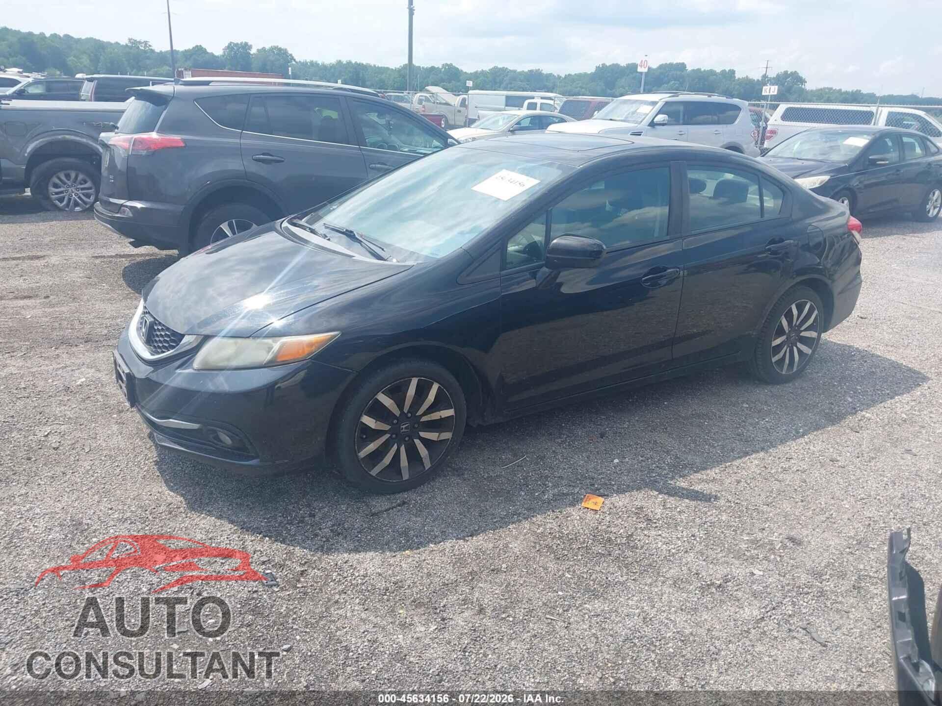 HONDA CIVIC 2014 - 19XFB2F92EE200057