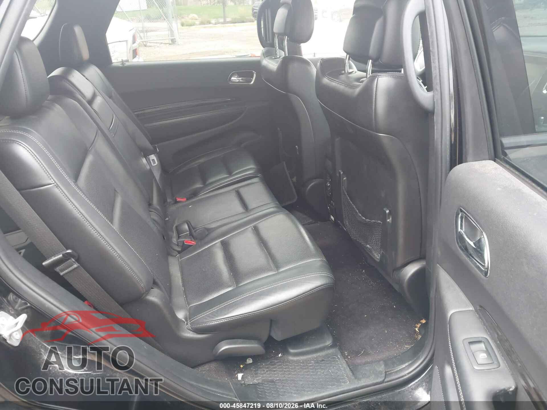 DODGE DURANGO 2017 - 1C4SDJET9HC643933