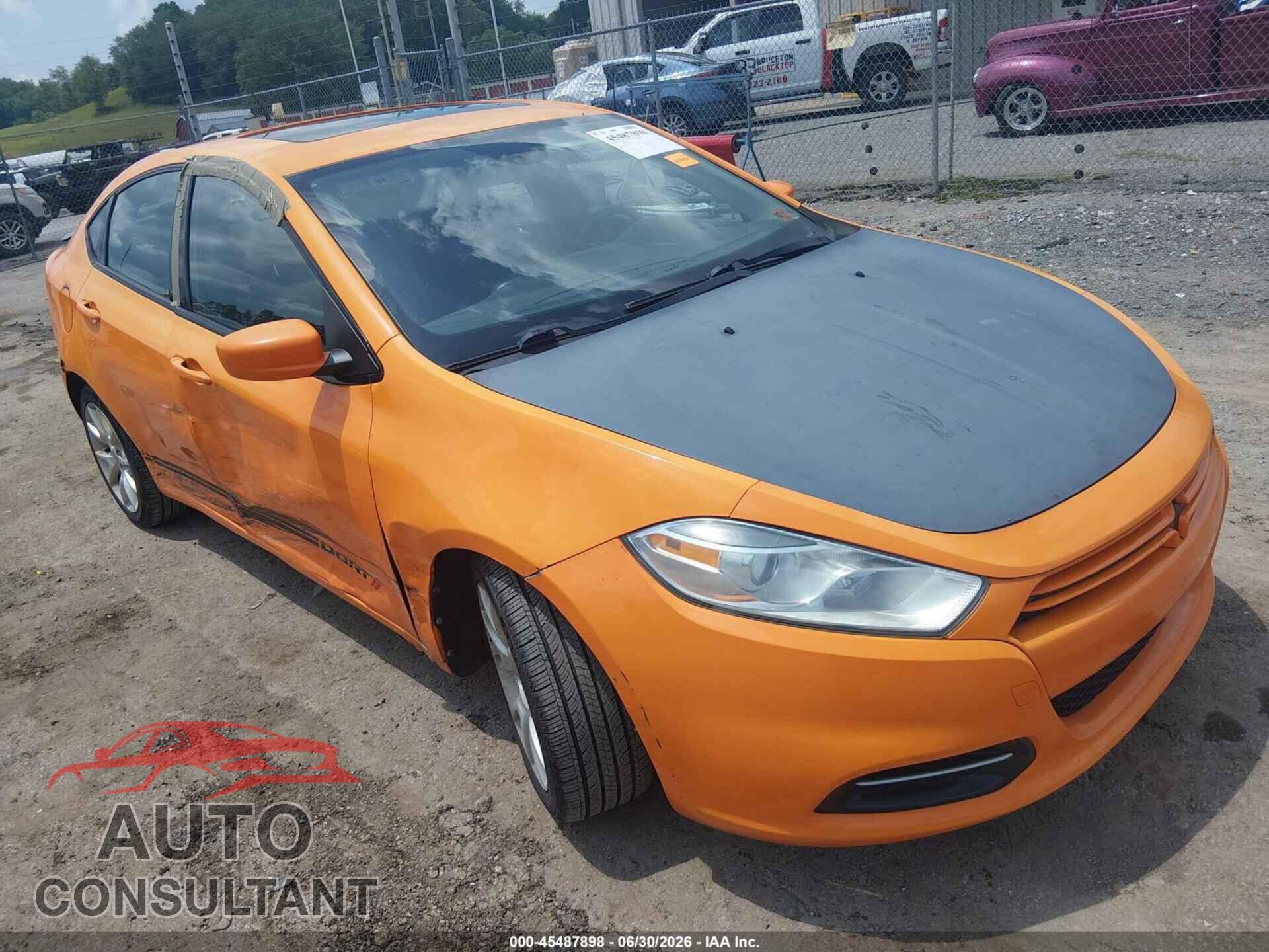DODGE DART 2013 - 1C3CDFBA0DD267040