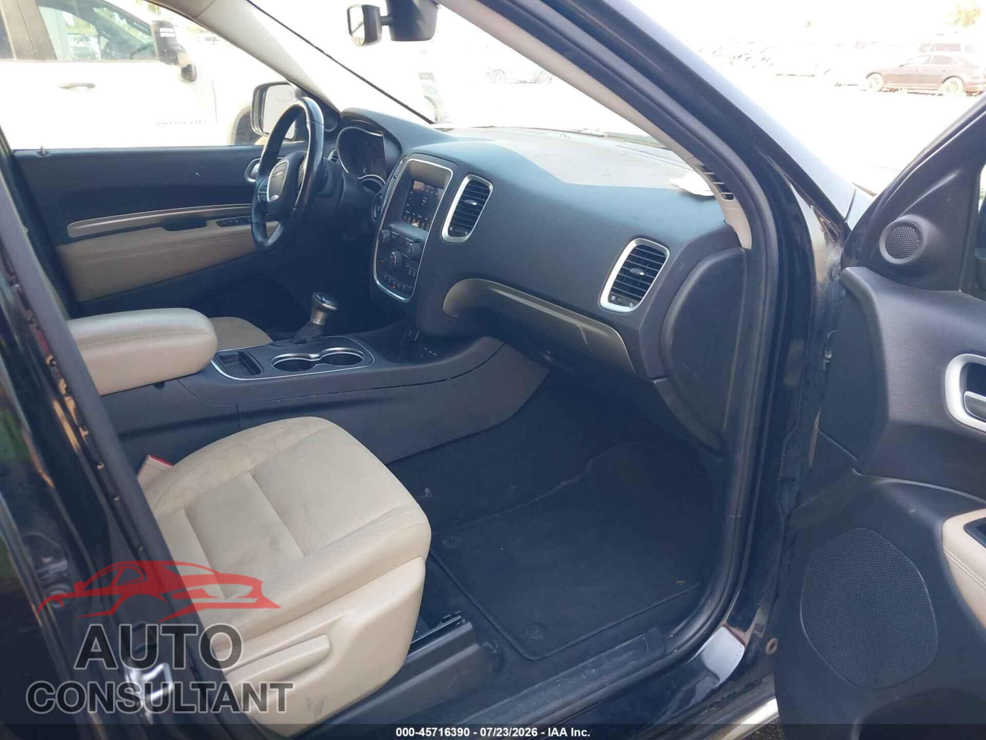 DODGE DURANGO 2019 - 1C4RDJAGXKC839765