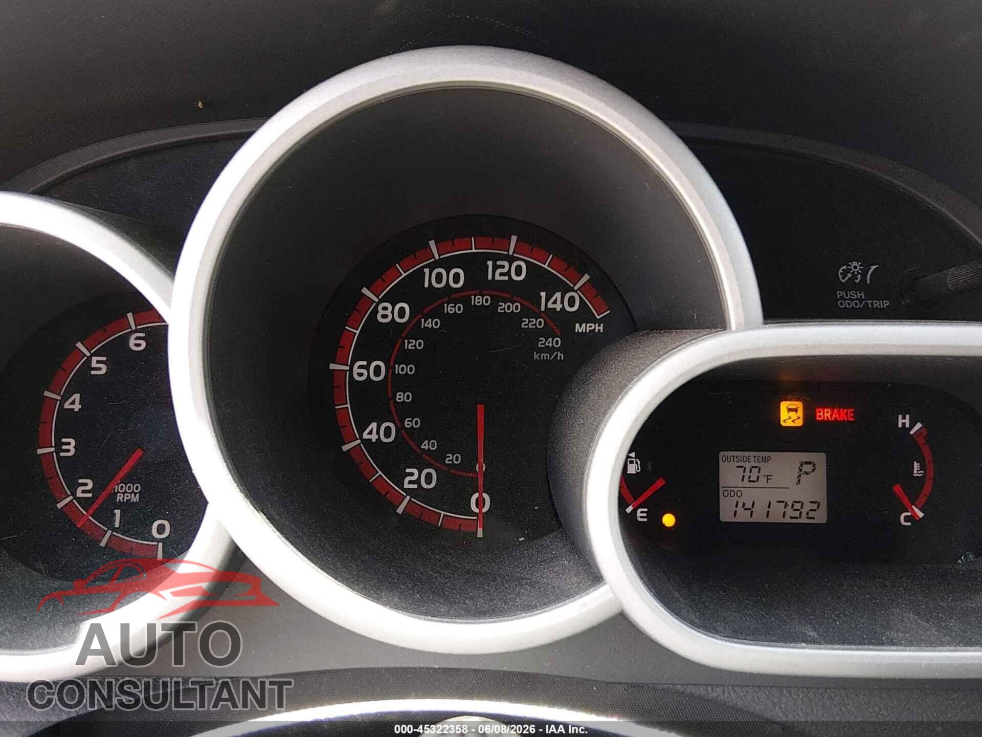 TOYOTA MATRIX 2011 - 2T1LE4EE9BC019780