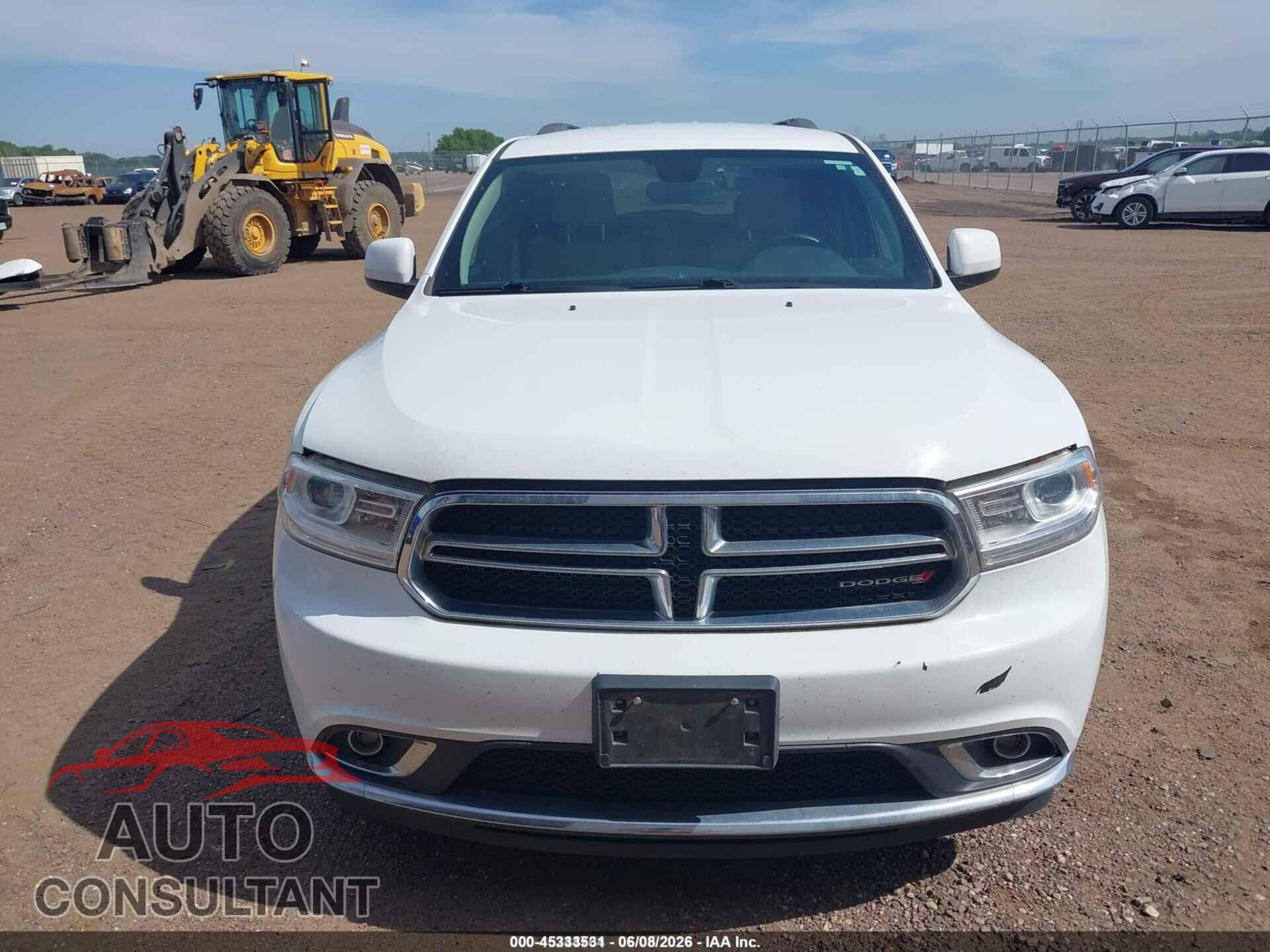 DODGE DURANGO 2018 - 1C4RDJAG9JC439288