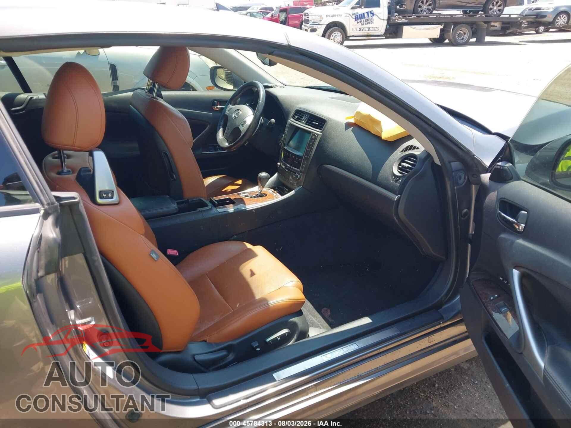 LEXUS IS 250C 2012 - JTHFF2C22C2526221