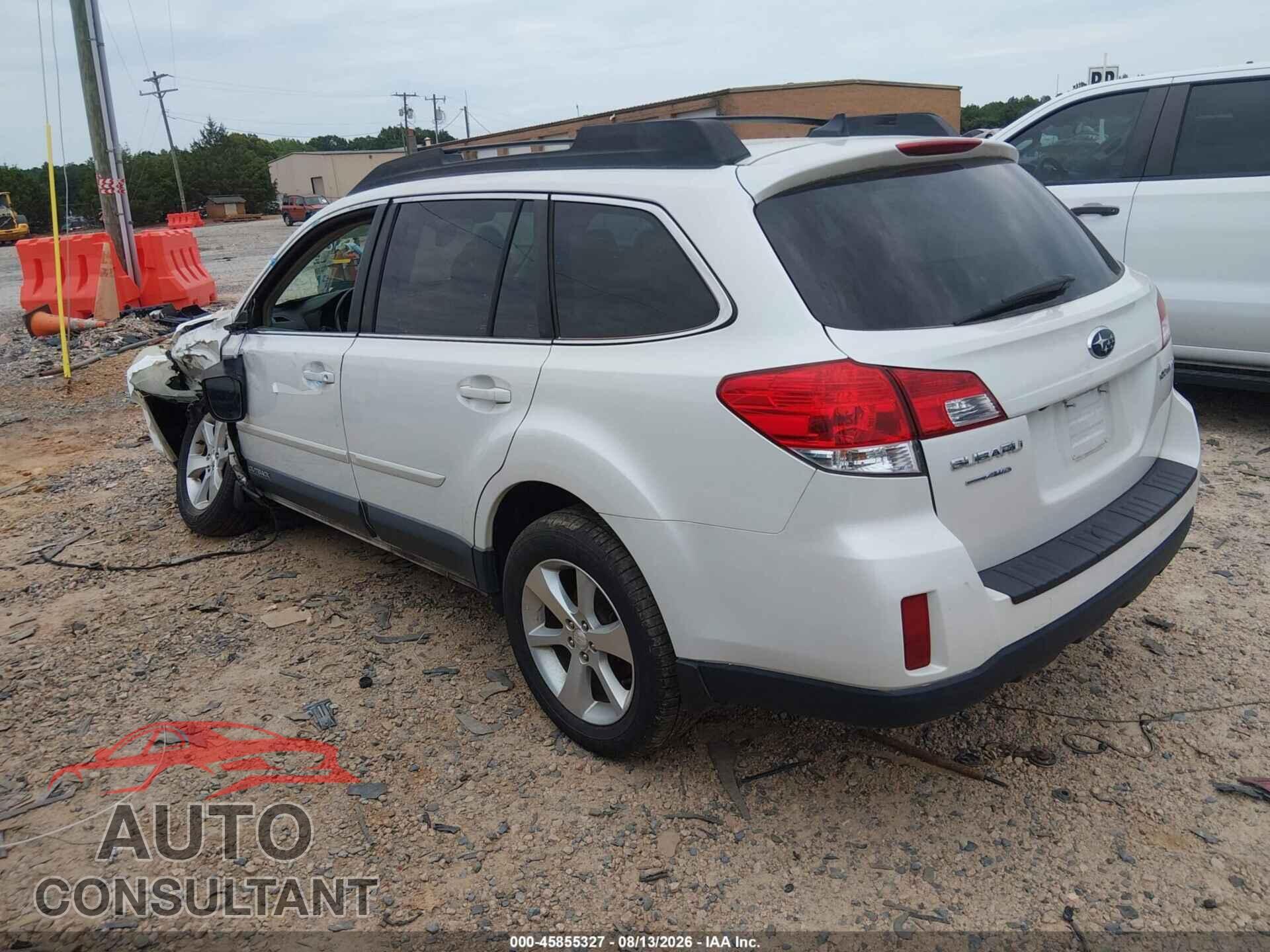 SUBARU OUTBACK 2013 - 4S4BRCPC6D3264405