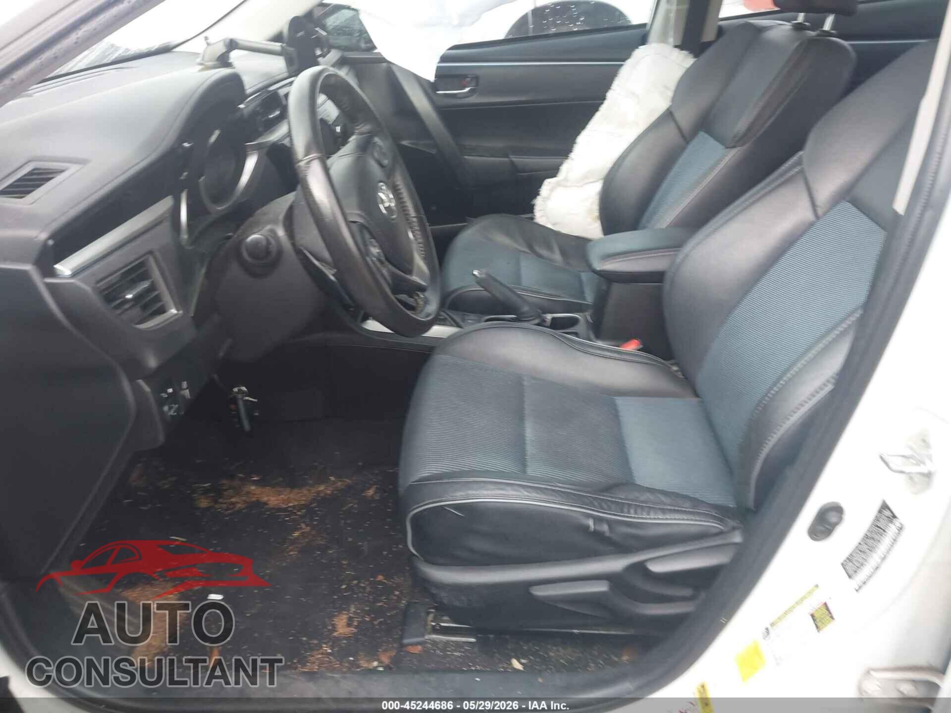 TOYOTA COROLLA 2014 - 5YFBURHEXEP122704