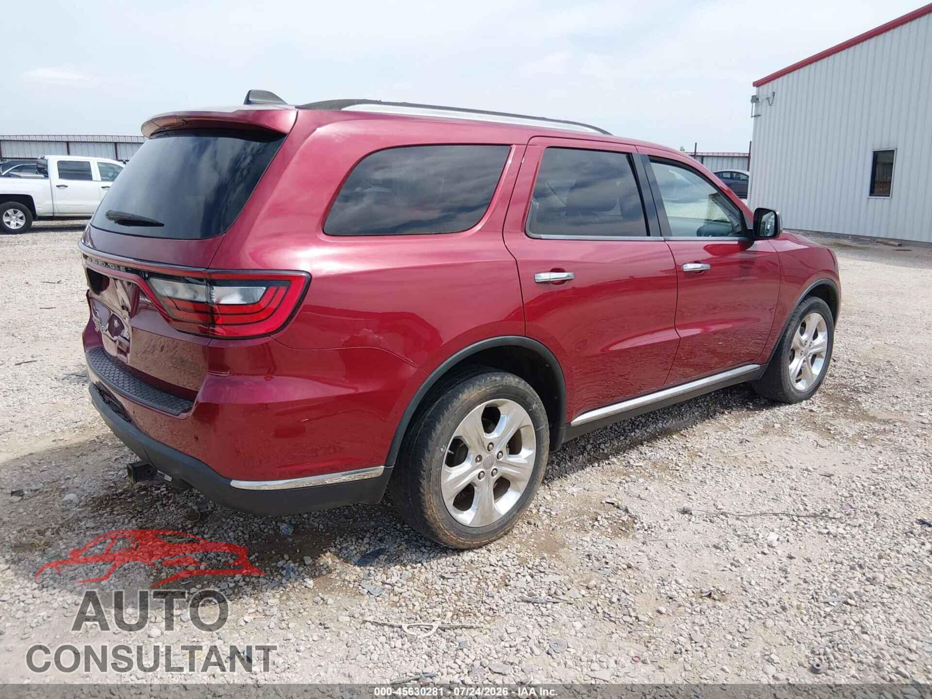 DODGE DURANGO 2015 - 1C4RDJAG0FC947348