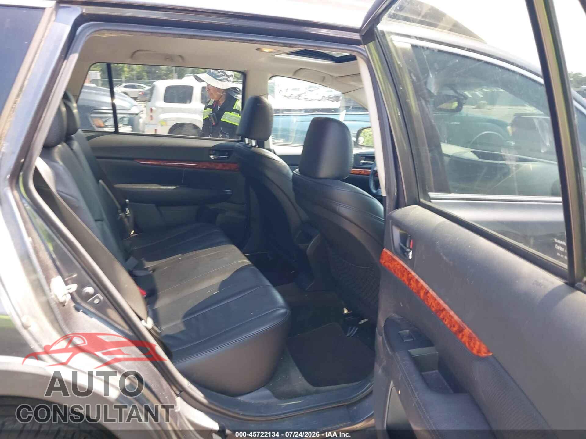 SUBARU OUTBACK 2012 - 4S4BRBLCXC3281612