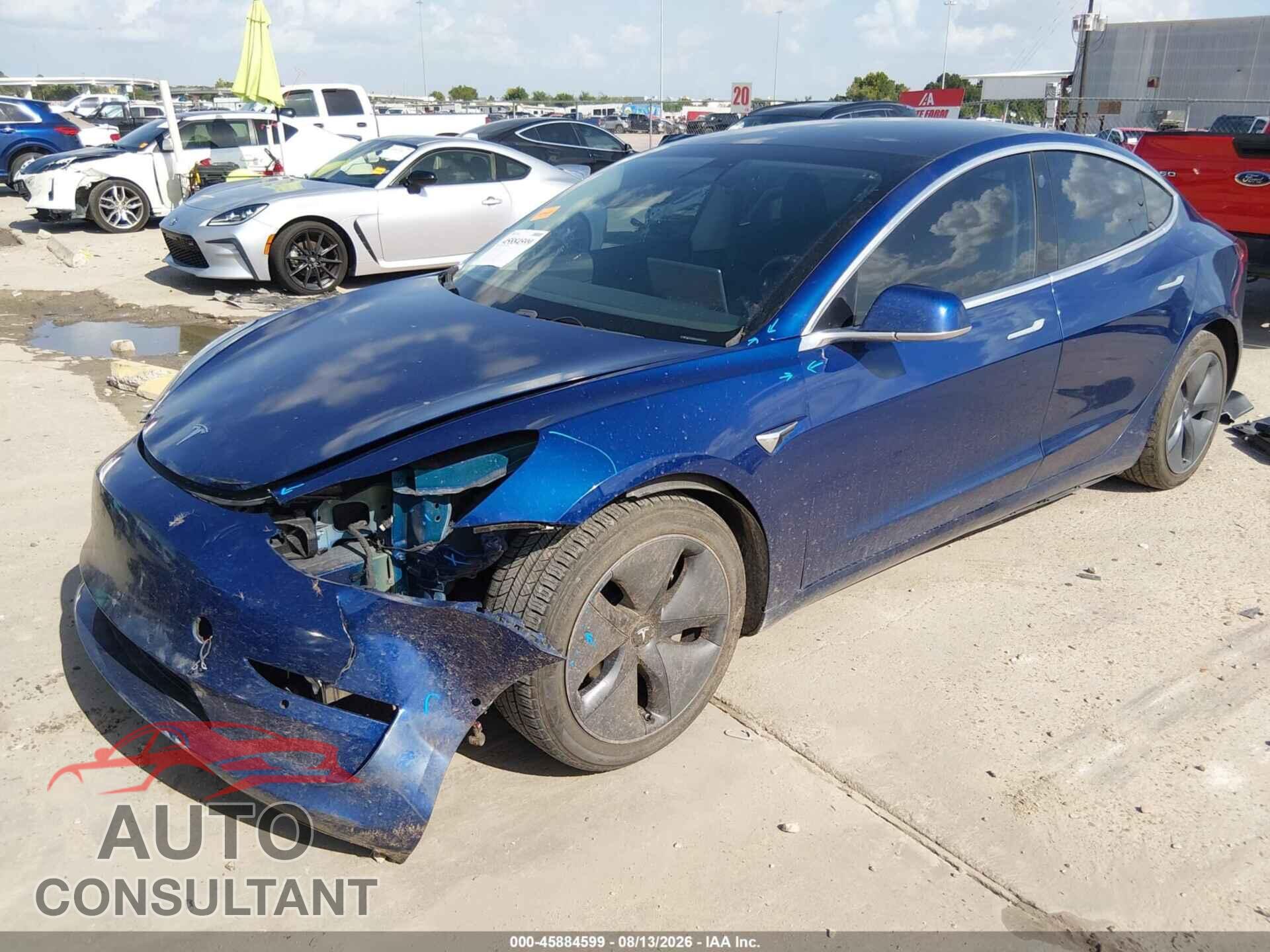 TESLA MODEL 3 2020 - 5YJ3E1EAXLF743650